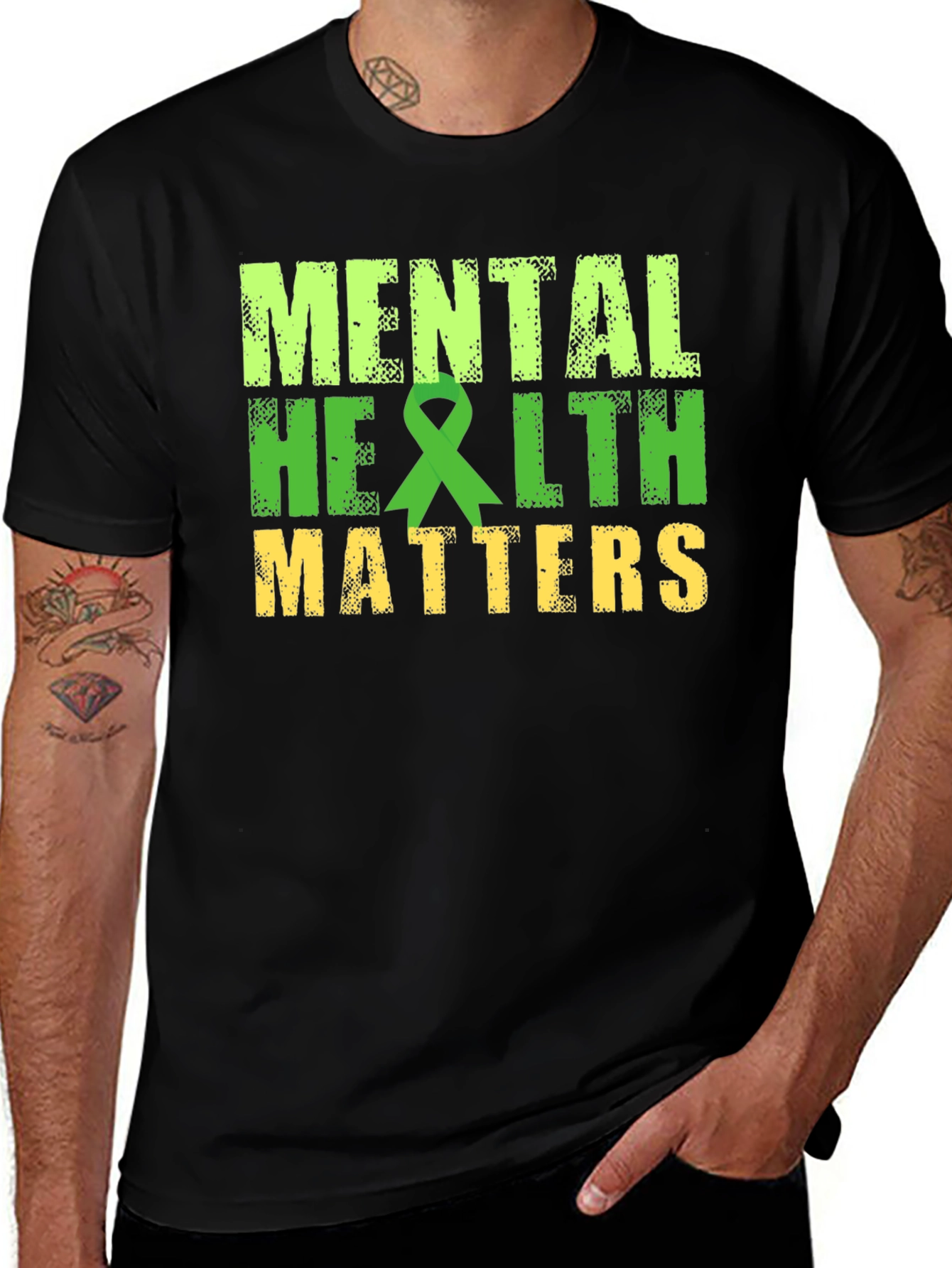 Mental Health Matters Graphic T-Shirt 