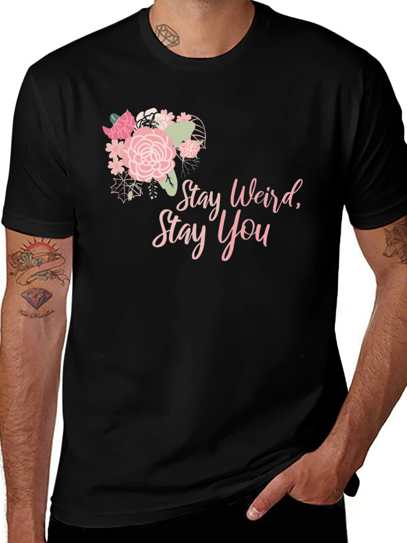 Variant 25 of Stay Weird Stay You Graphic T-Shirt