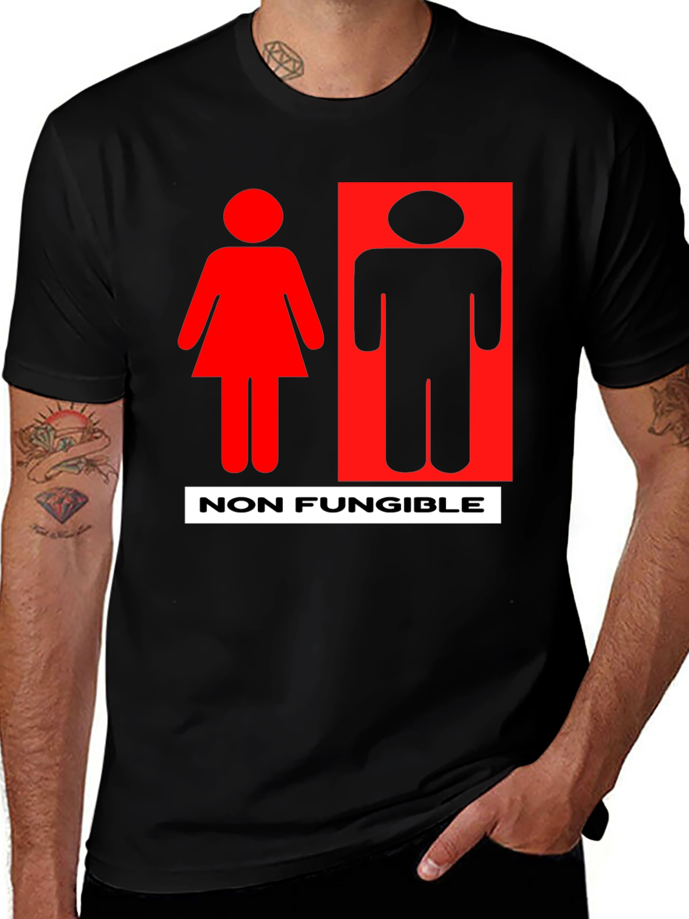Variant 6 of Non-Fungible Unisex T-Shirt: Modern Art Tee