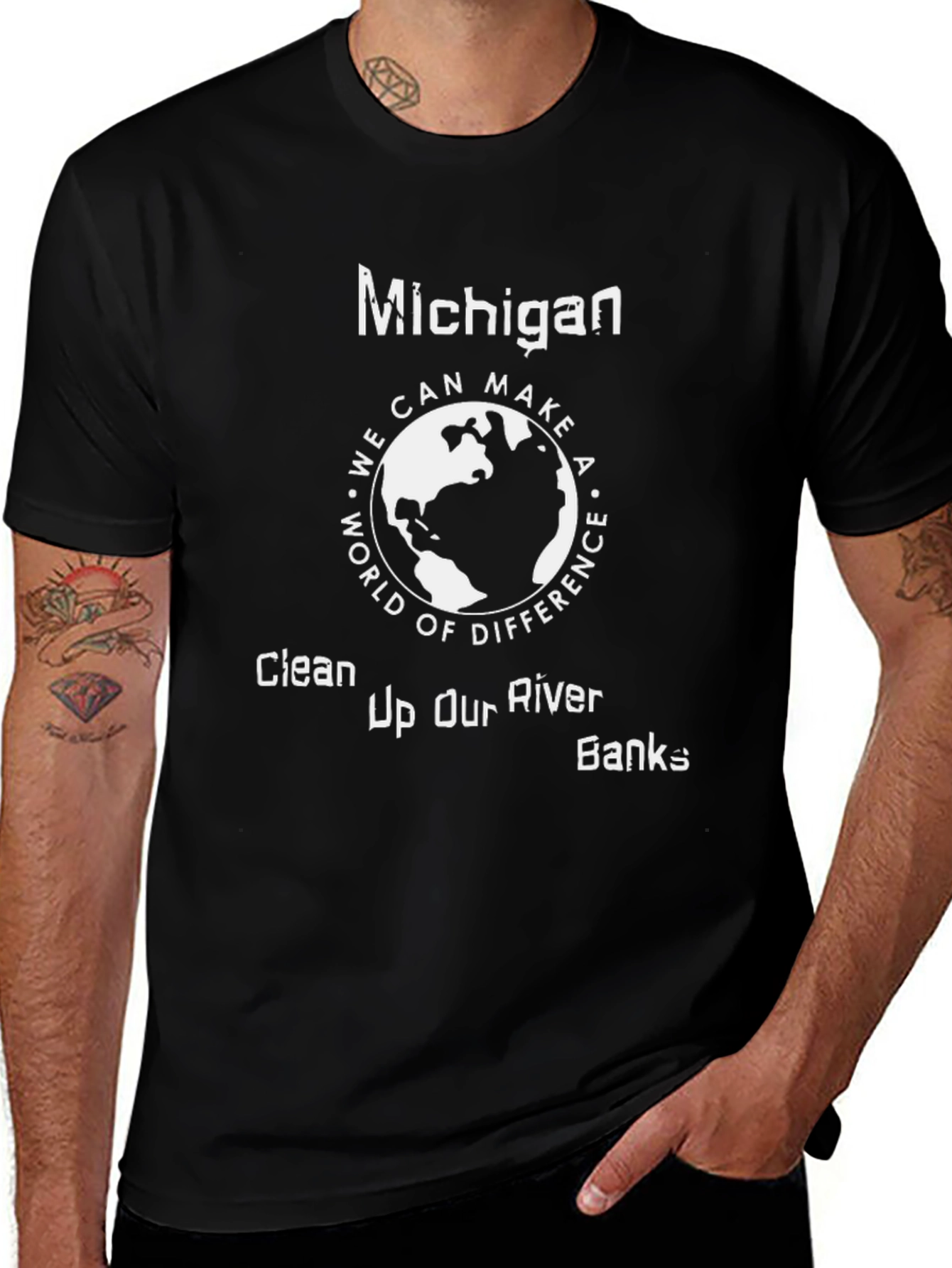Michigan Clean Up Our River Banks T-Shirt