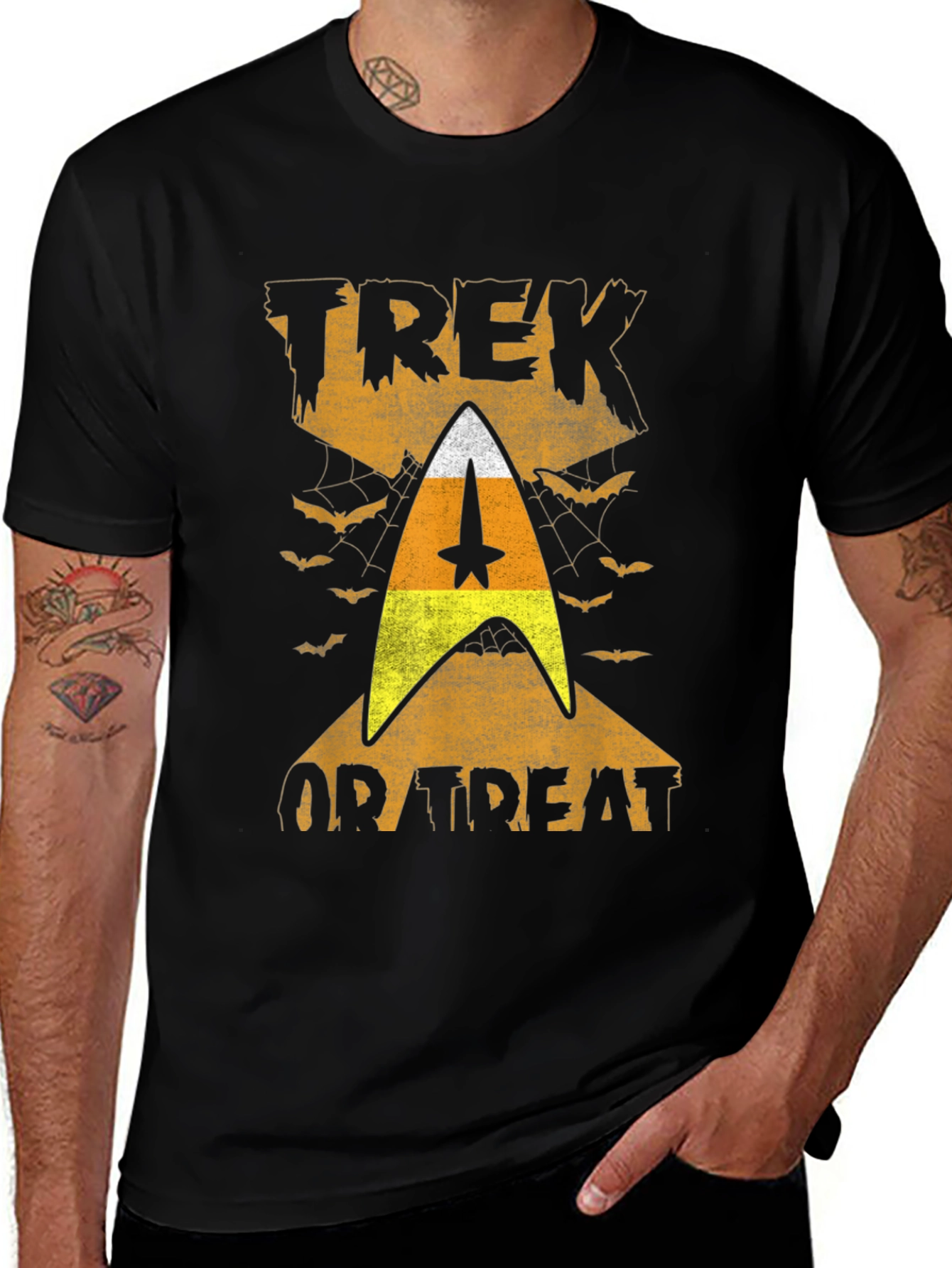 Trek or Treat Halloween Graphic Tee