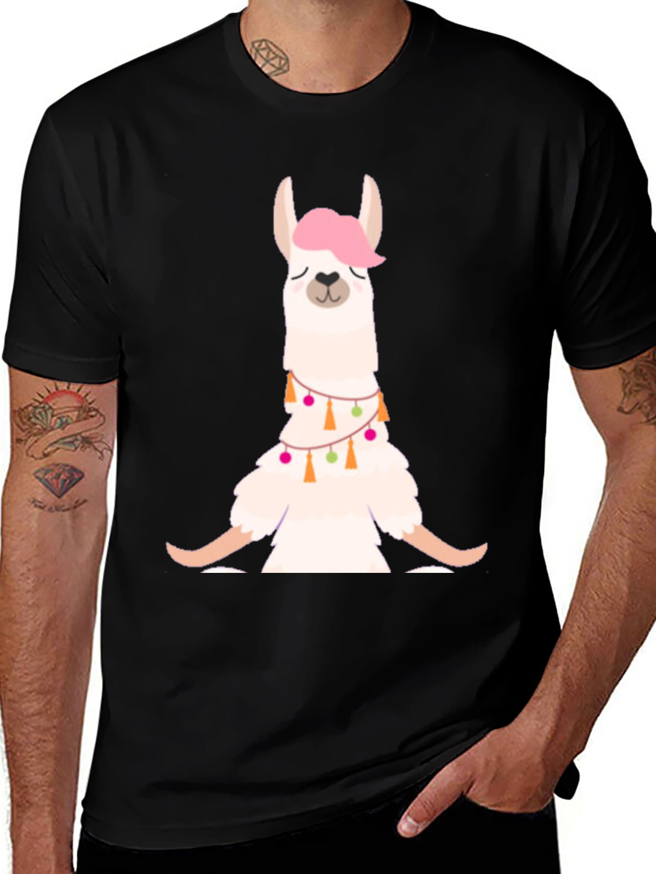 Variant 8 of Llama T-Shirt - Quirky Cute Alpaca Tee