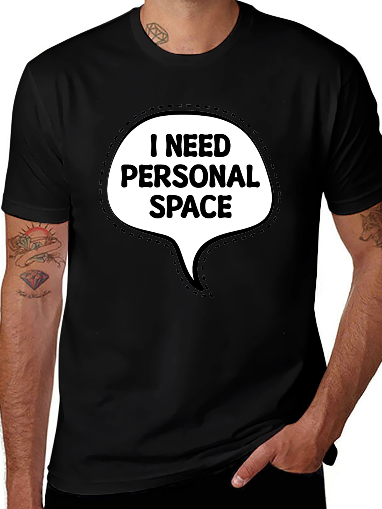 Variant 22 of Personal Space T-Shirt - Introvert Humor Tee