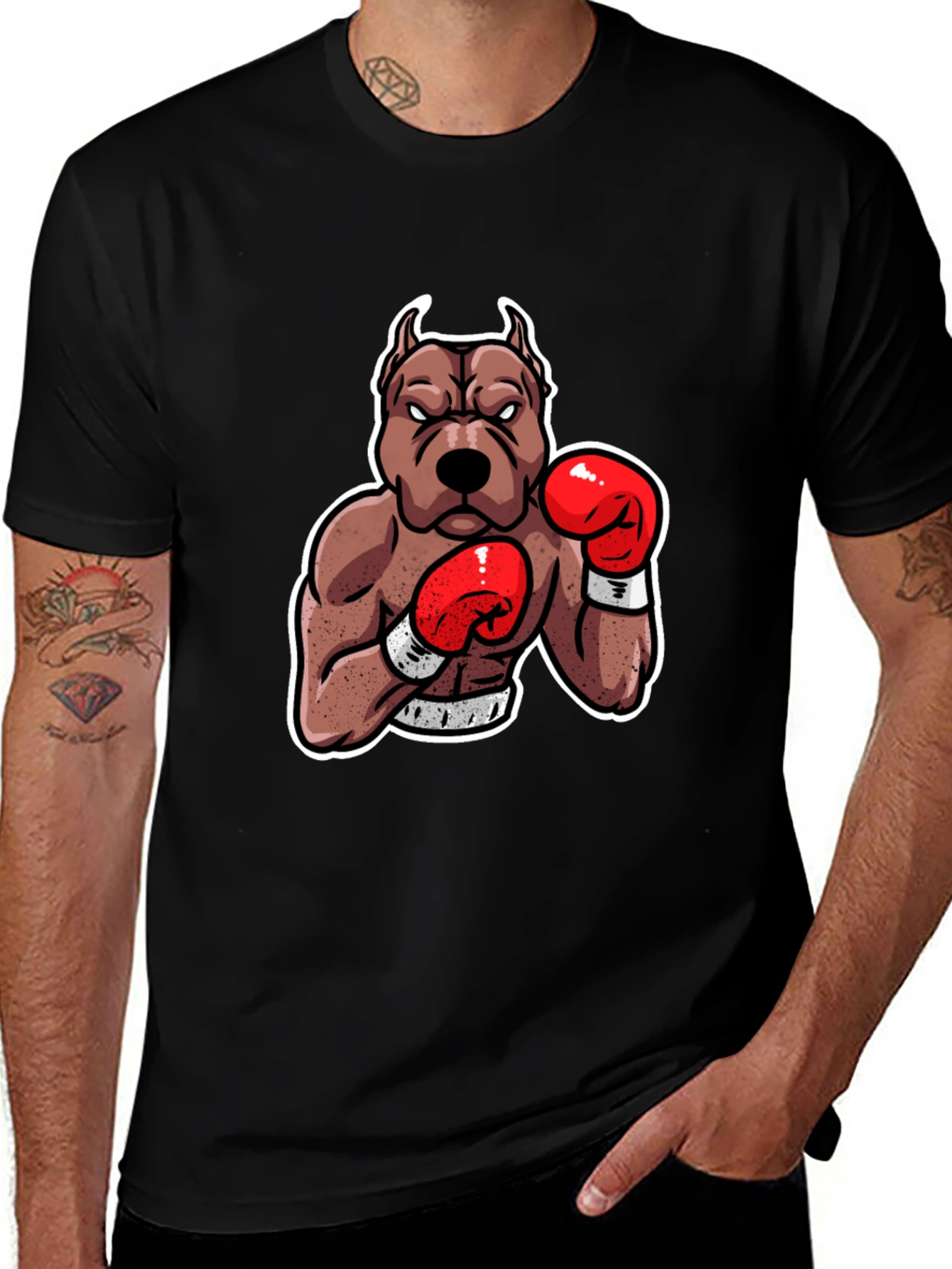 Variant 25 of Boxing Dog T-Shirt
