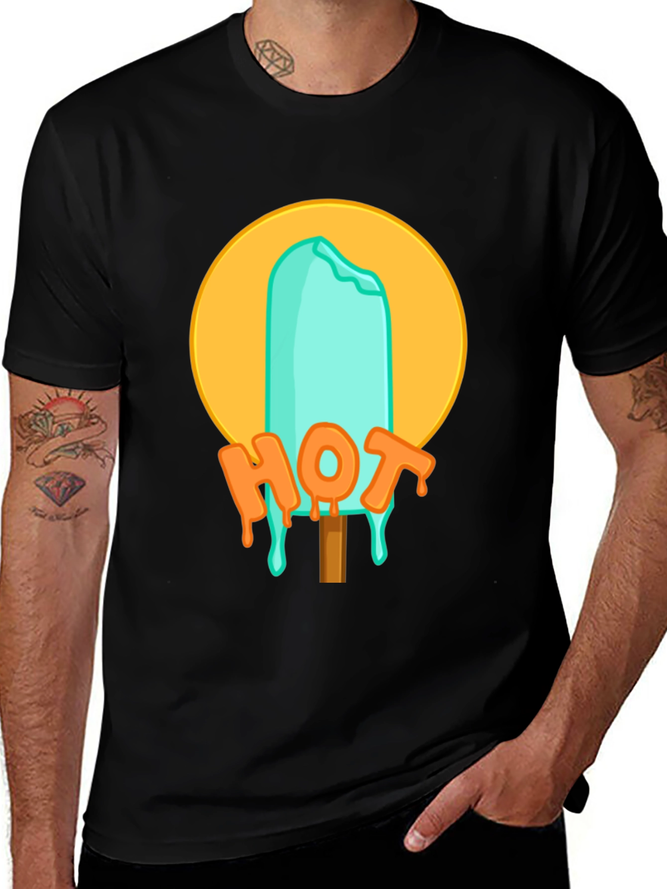 Variant 7 of Hot Popsicle Graphic Tee - Cool Summer Vibes!