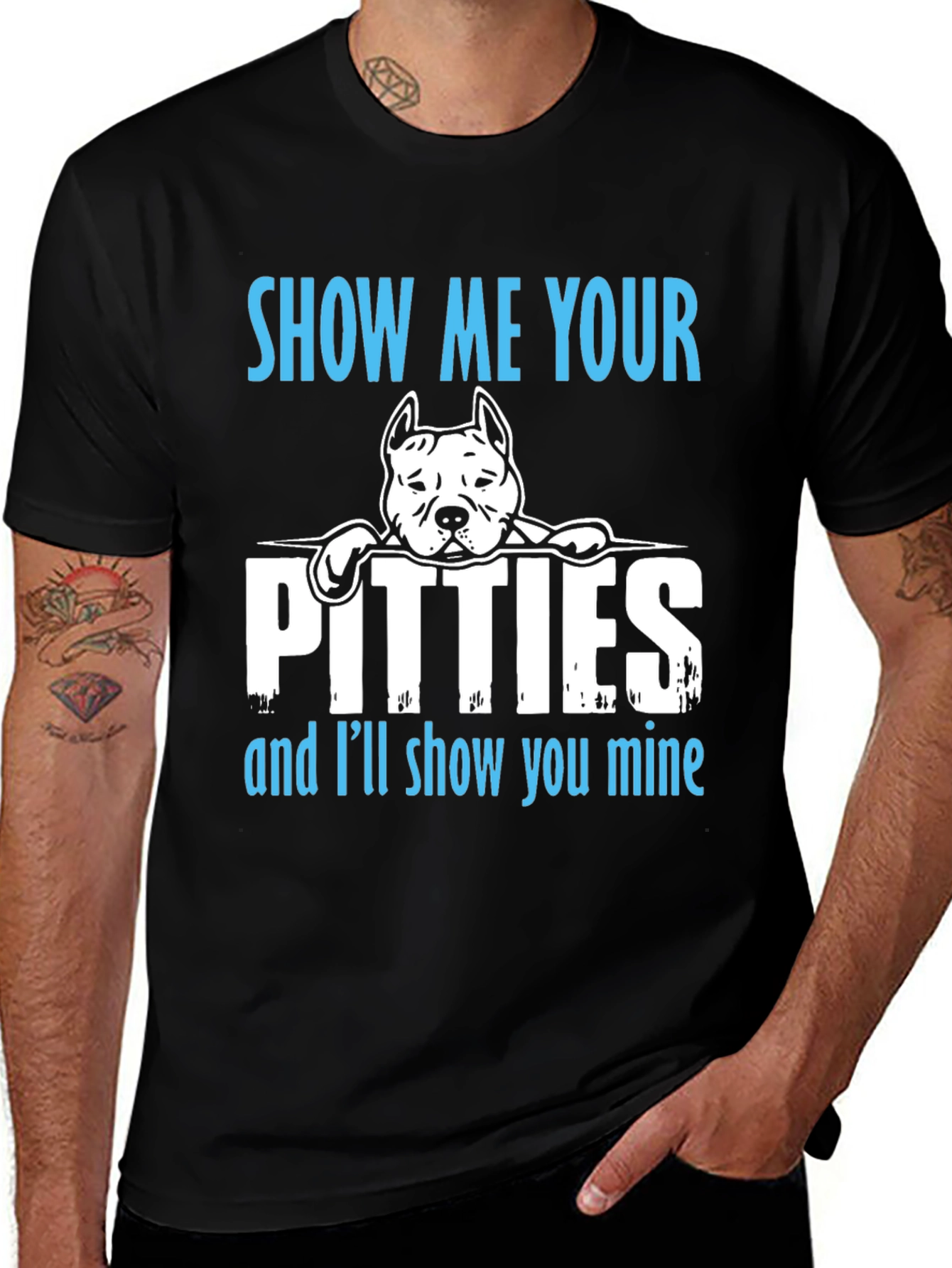 Variant 19 of Show Me Your Pitties Graphic T-Shirt