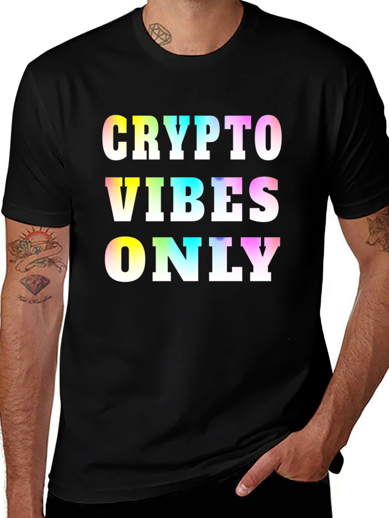 Variant 24 of Crypto Vibes Only T-Shirt