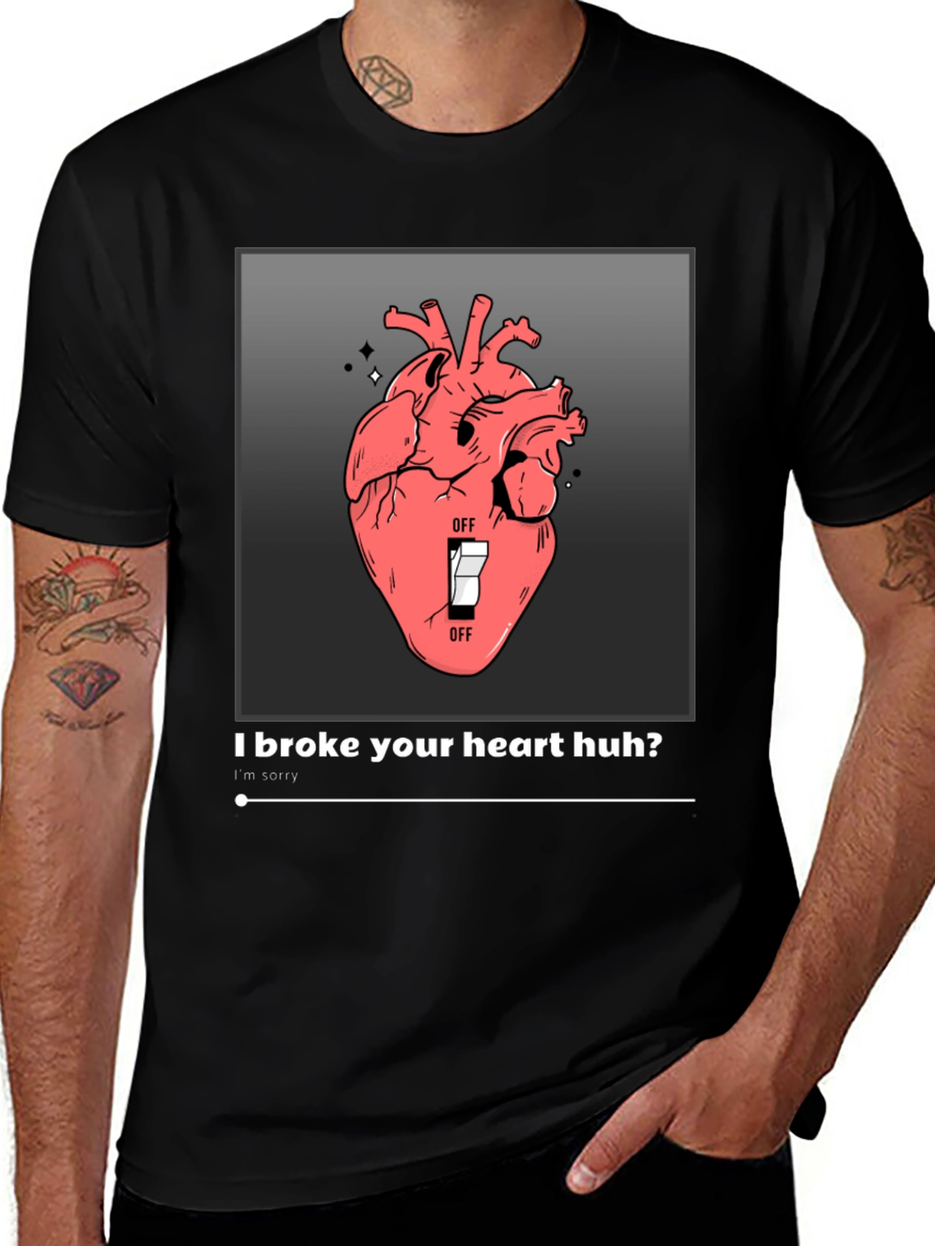 Variant 7 of Broken Heart T-Shirt