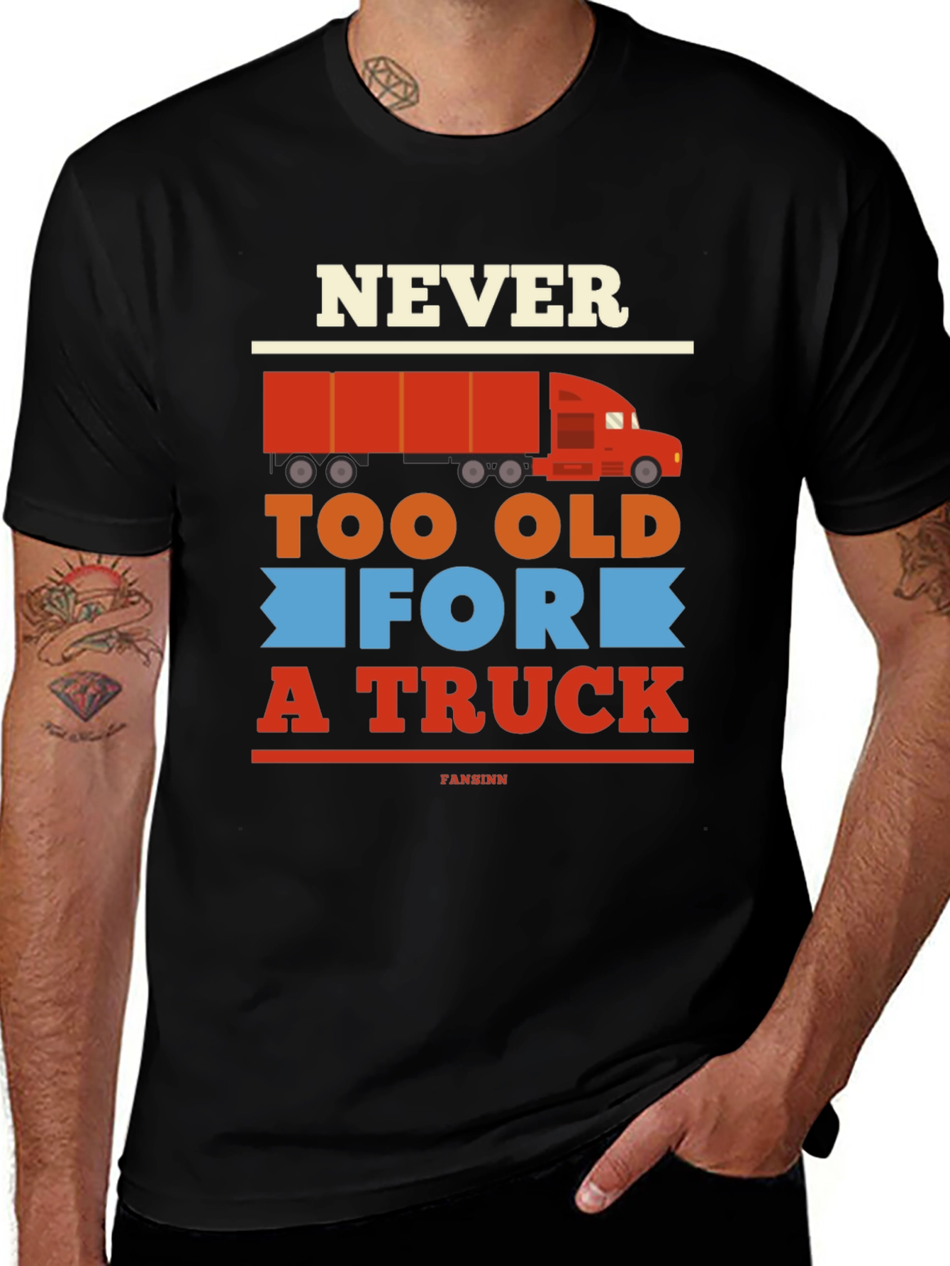 Variant 15 of Never Too Old For A Truck Graphic Tee