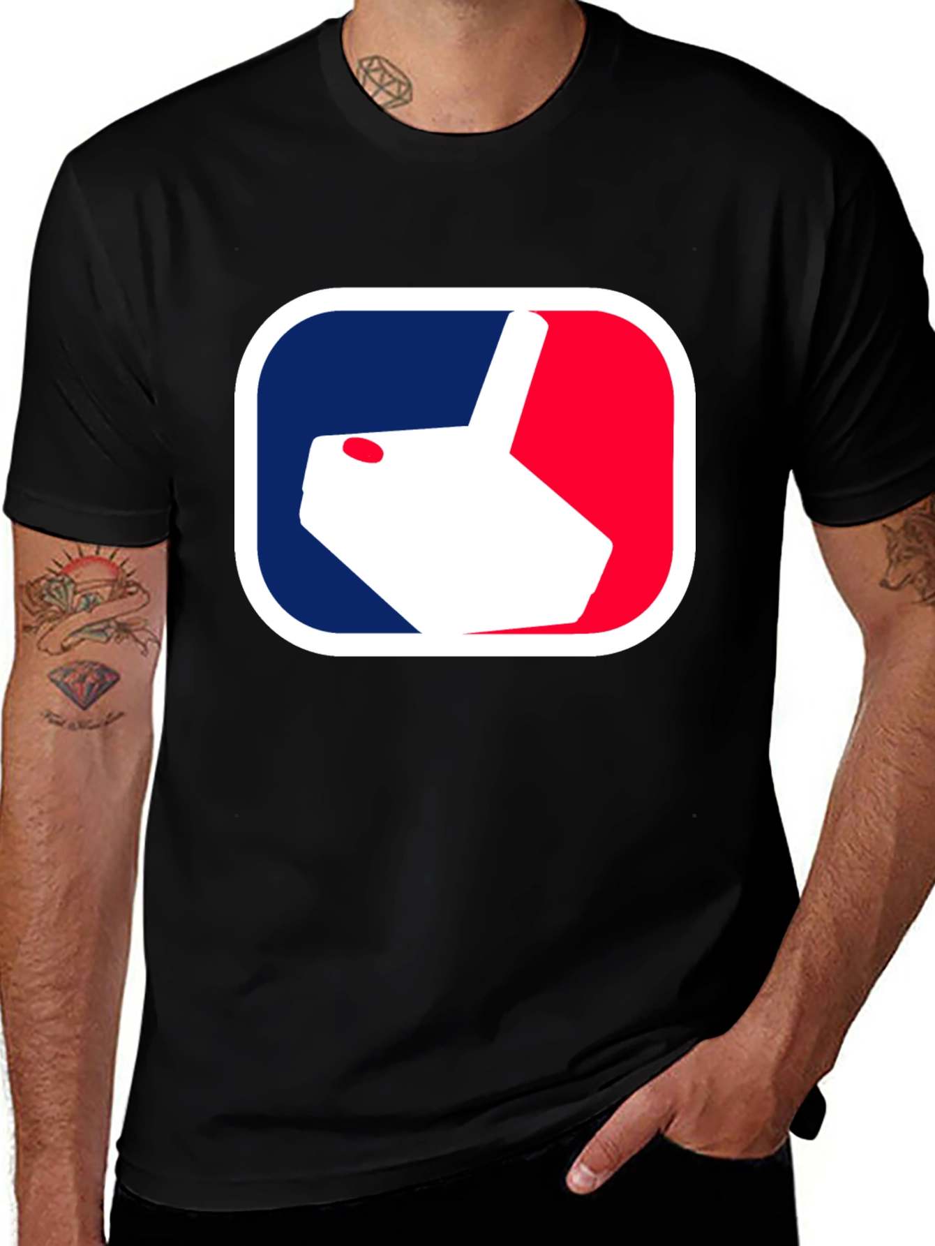 Variant 16 of MLB Dog Logo Black Cotton T-Shirt