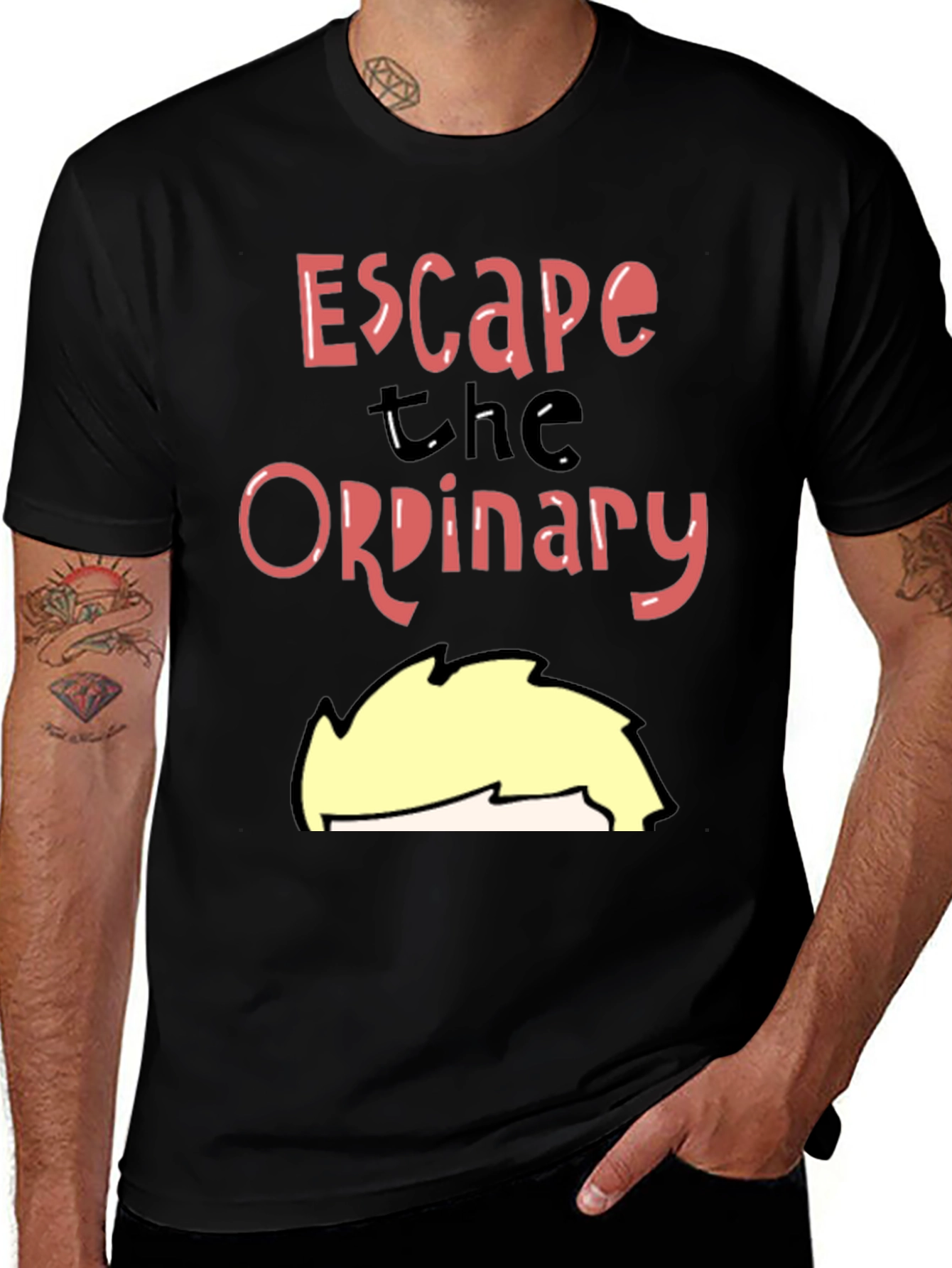 Variant 2 of Escape The Ordinary T-Shirt