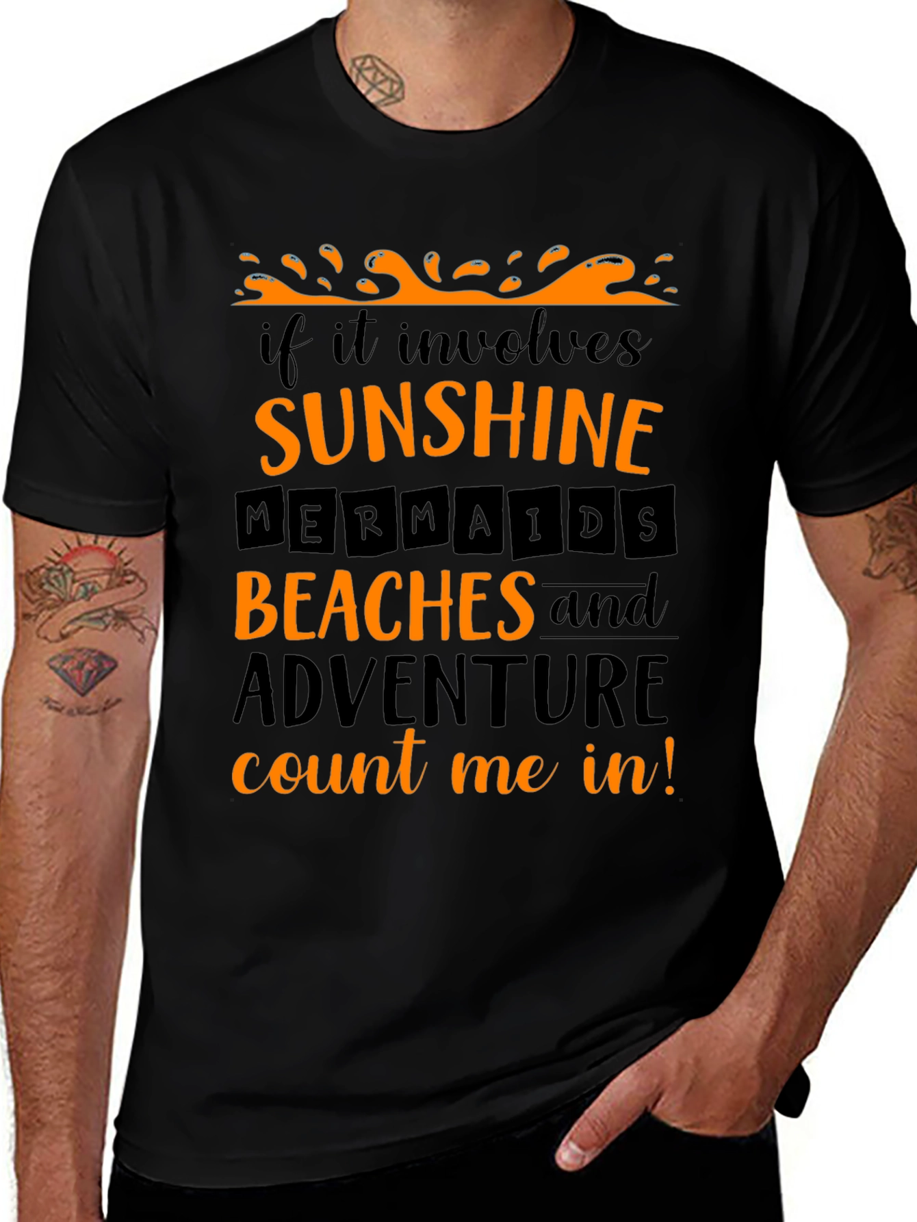 Variant 14 of Sunshine Mermaids Beaches T-Shirt