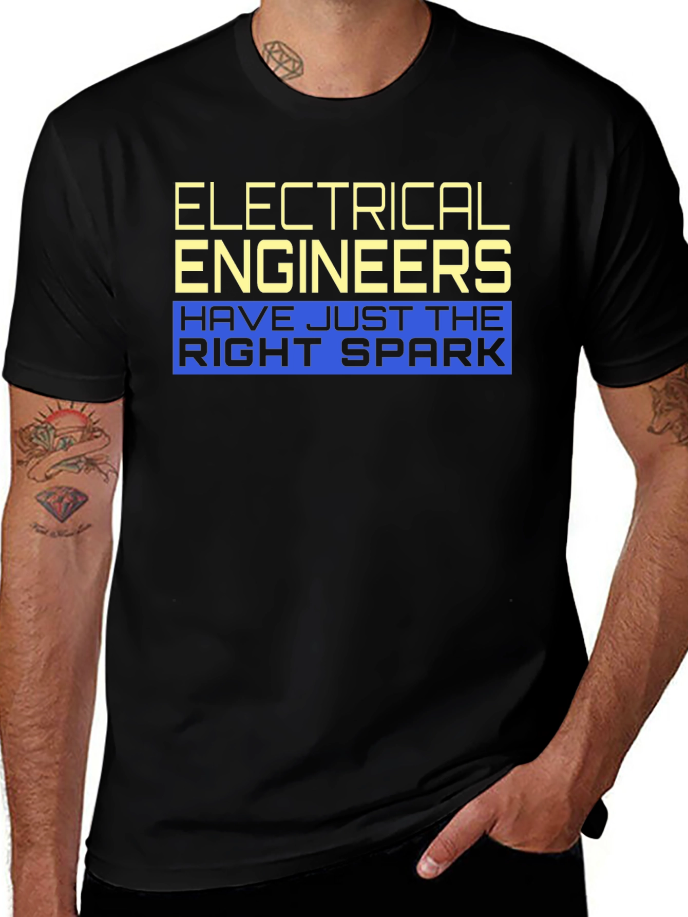 Electrical Engineers T-Shirt - Right Spark