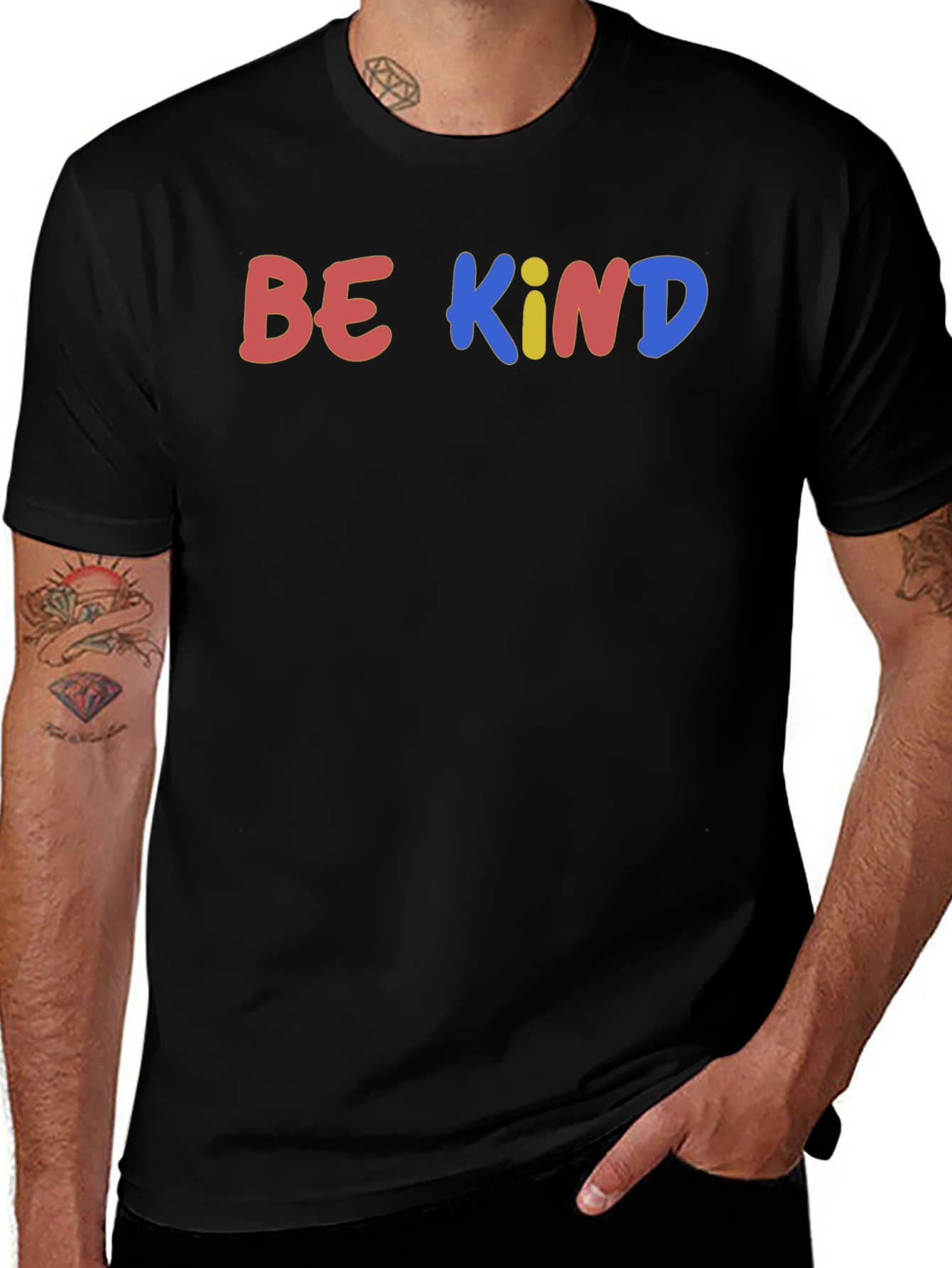 Variant 4 of Be Kind Graphic Tee - Unisex Soft Cotton T-Shirt