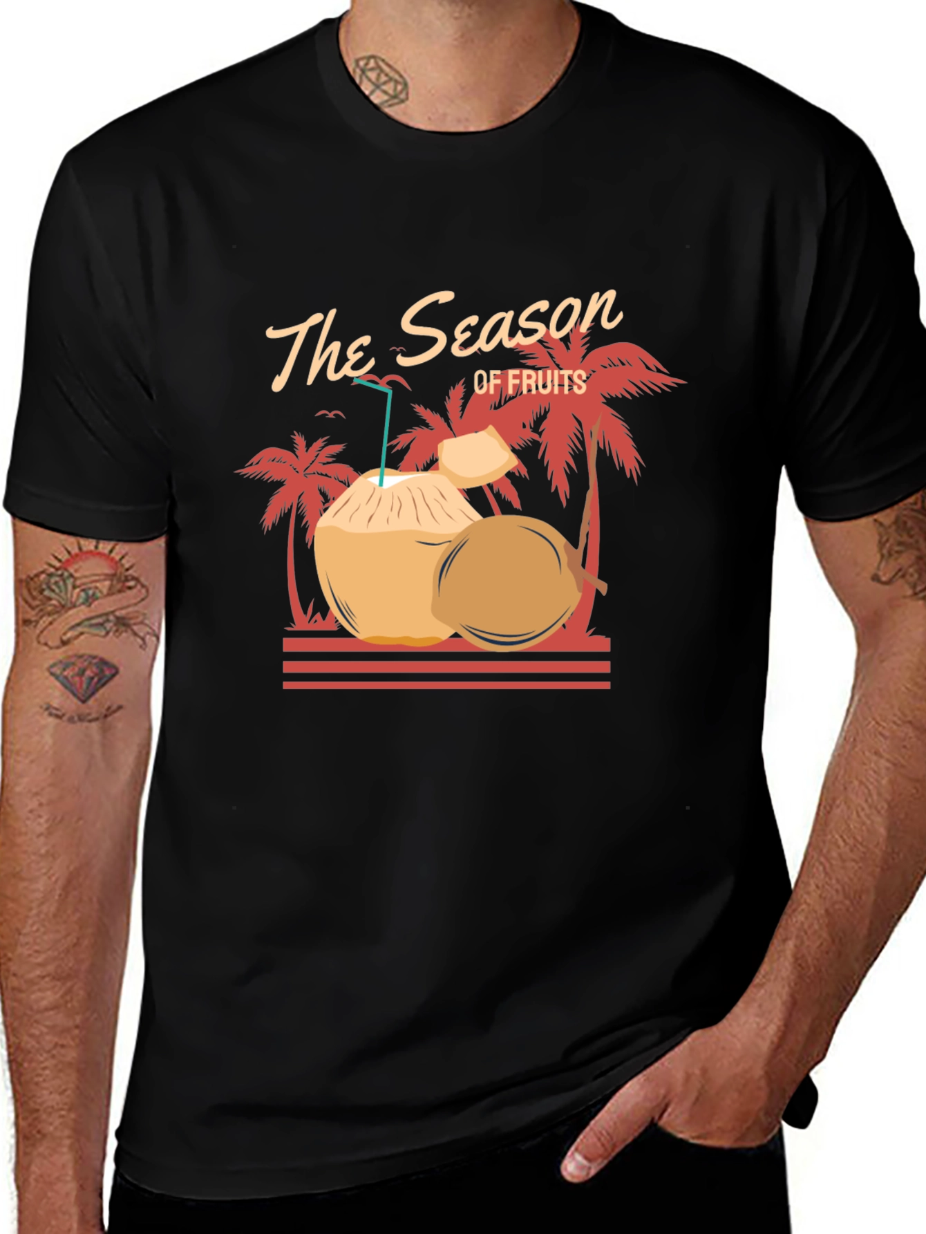The Season of Fruits Graphic T-Shirt