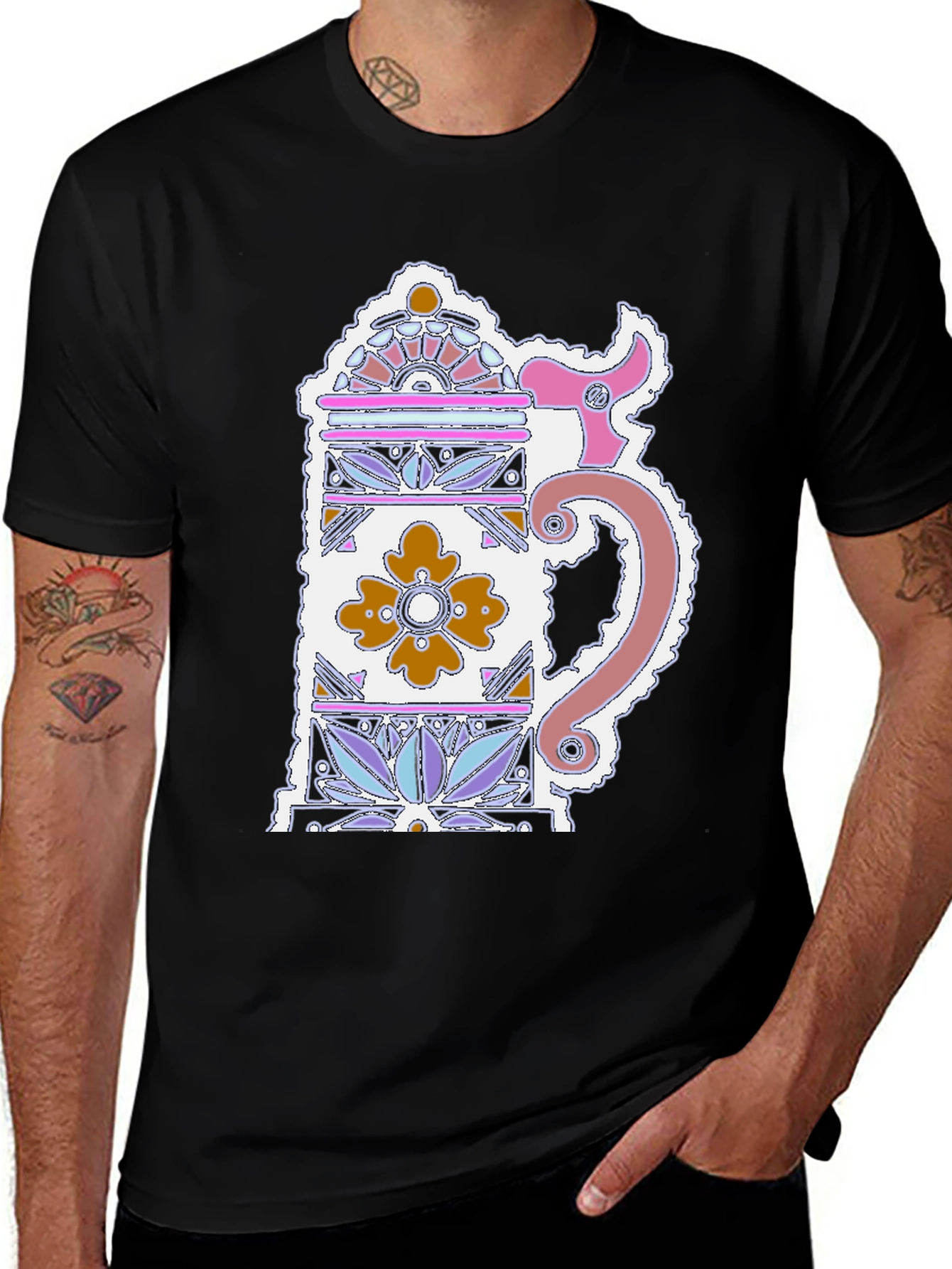 Oktoberfest Beer Stein Graphic T-Shirt
