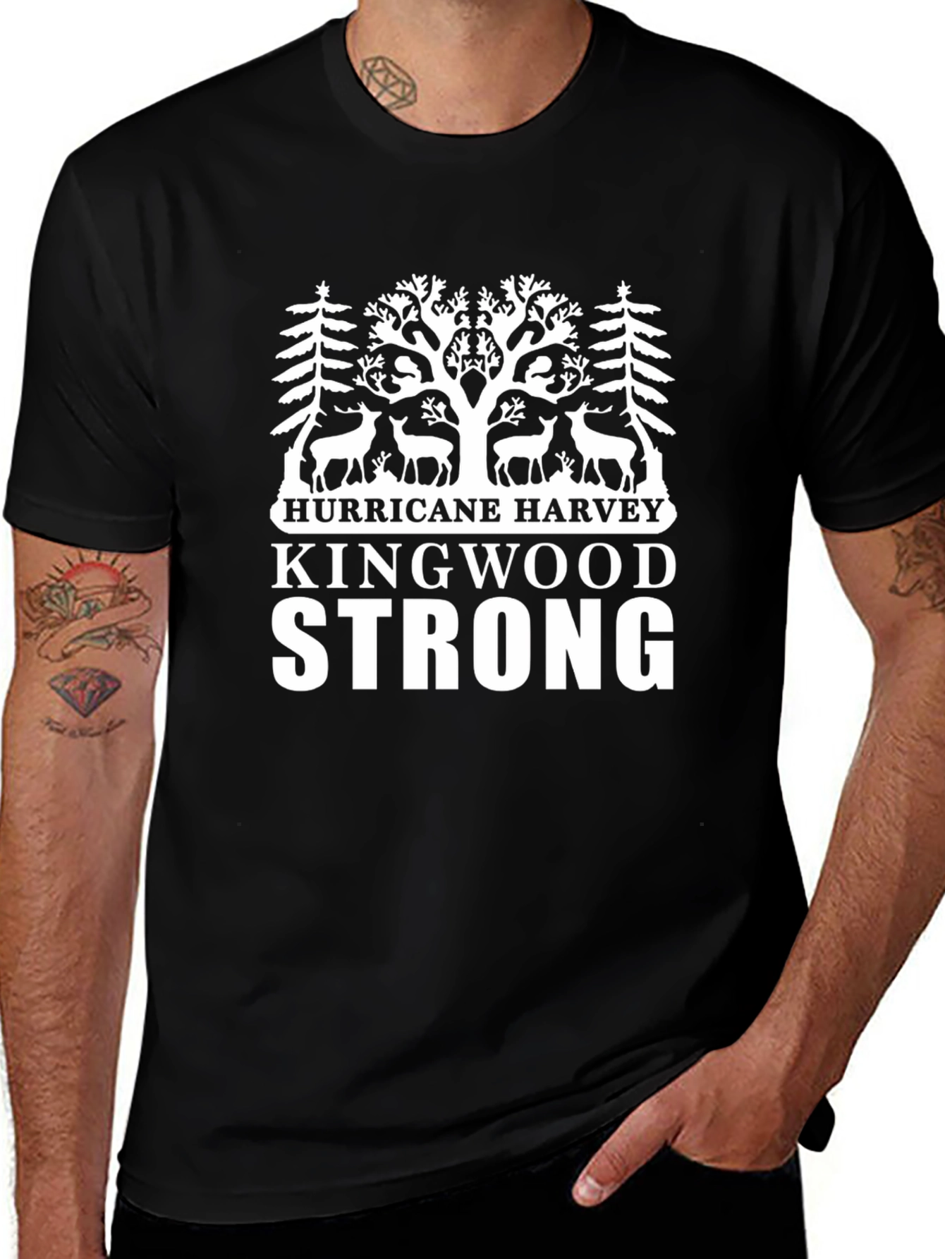 Kingwood Strong Hurricane Harvey Relief T-Shirt