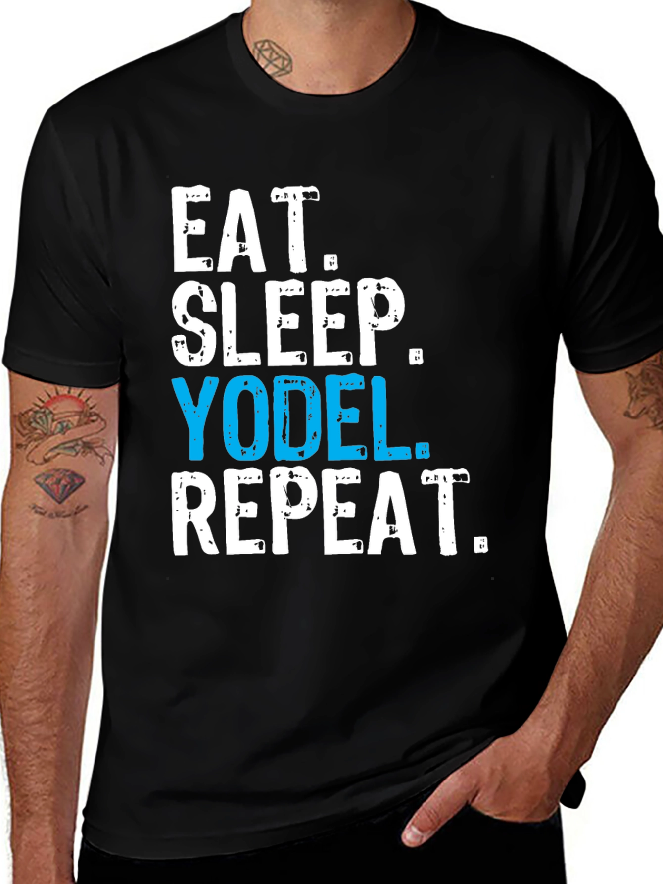 Eat Sleep Yodel Repeat T-Shirt