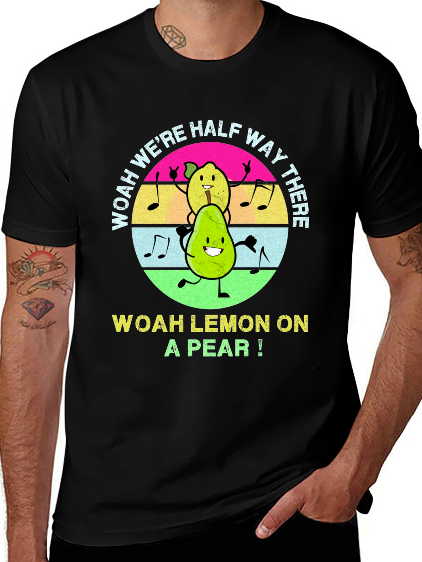 Variant 22 of Woah Lemon on a Pear T-Shirt