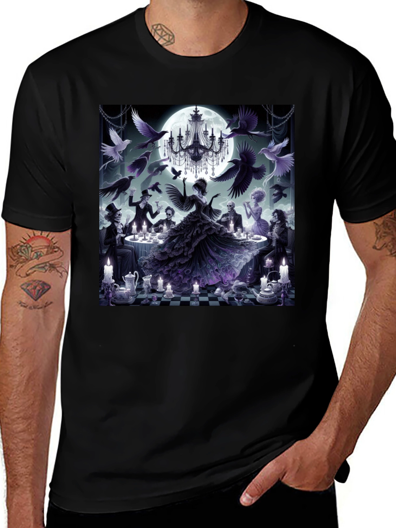 Variant 18 of Gothic Dinner Party Graphic Tee