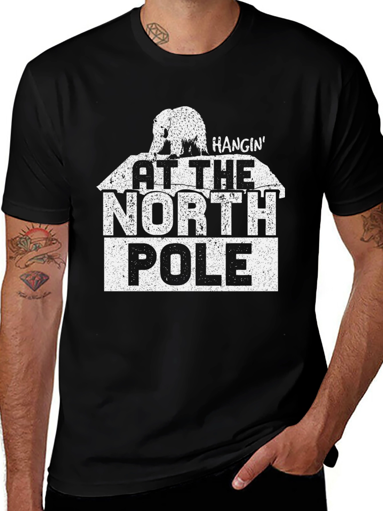 Hangin' At The North Pole Graphic Tee