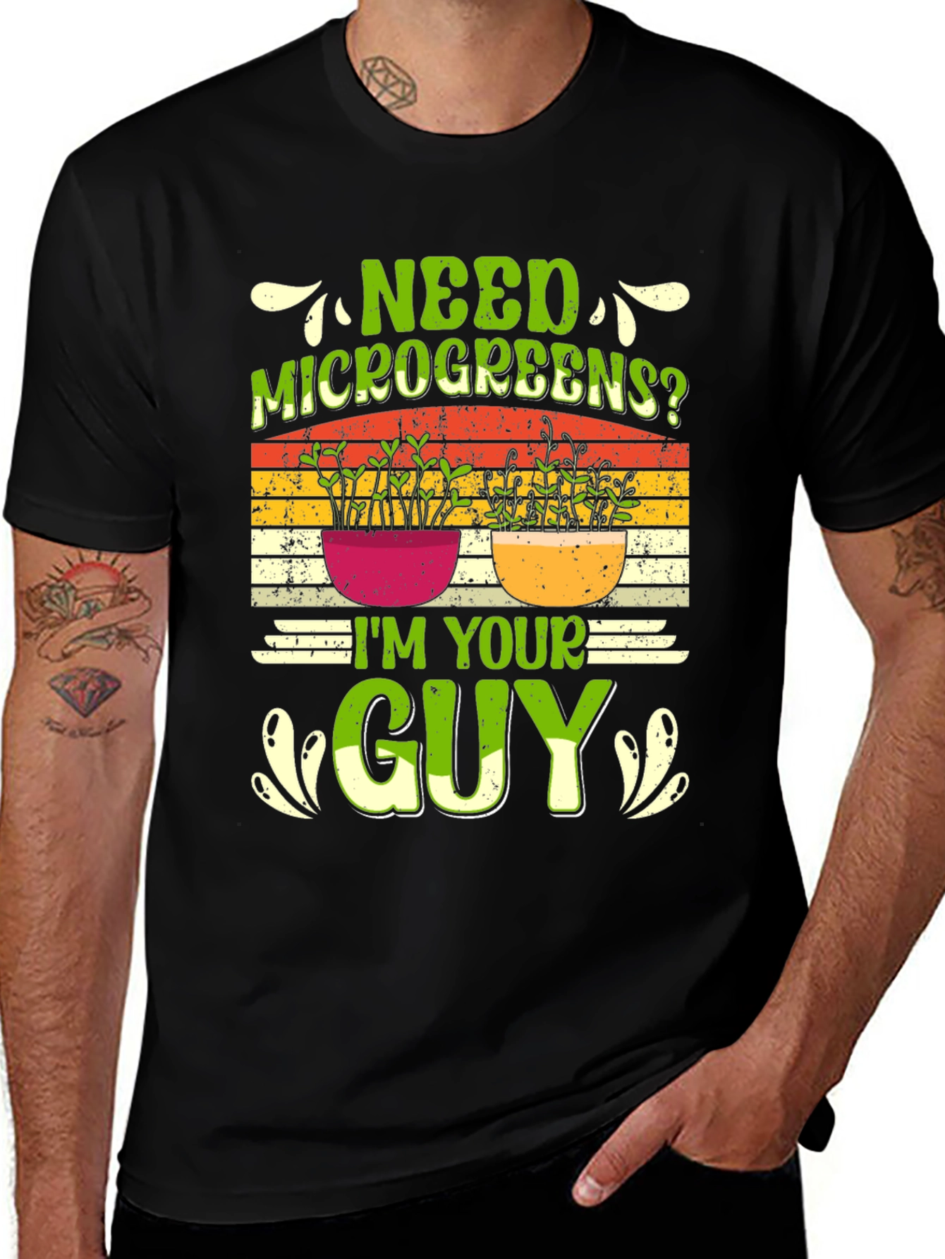 Variant 25 of Need Microgreens? I'm Your Guy T-Shirt