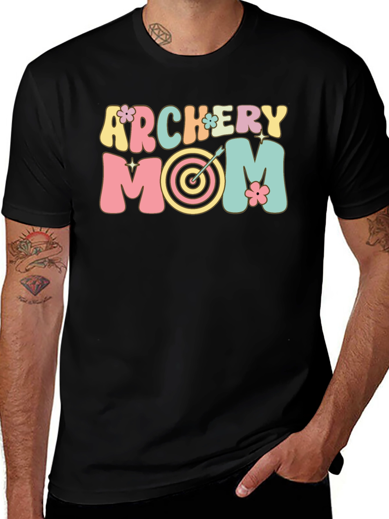 Variant 15 of Archery Mom Tee - Cute Graphic T-Shirt