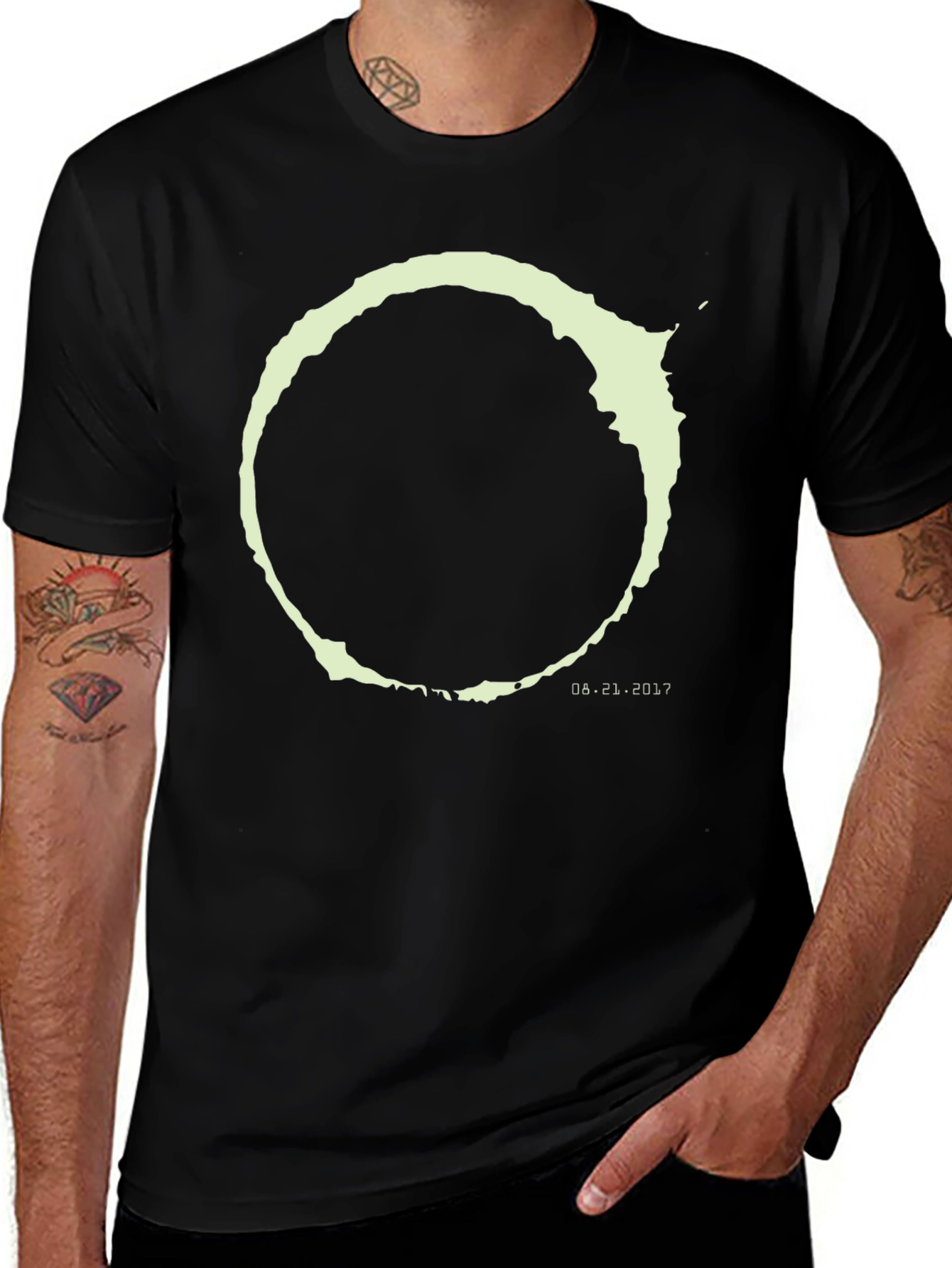 Variant 18 of Eclipse 2017 T-Shirt - Unique Design