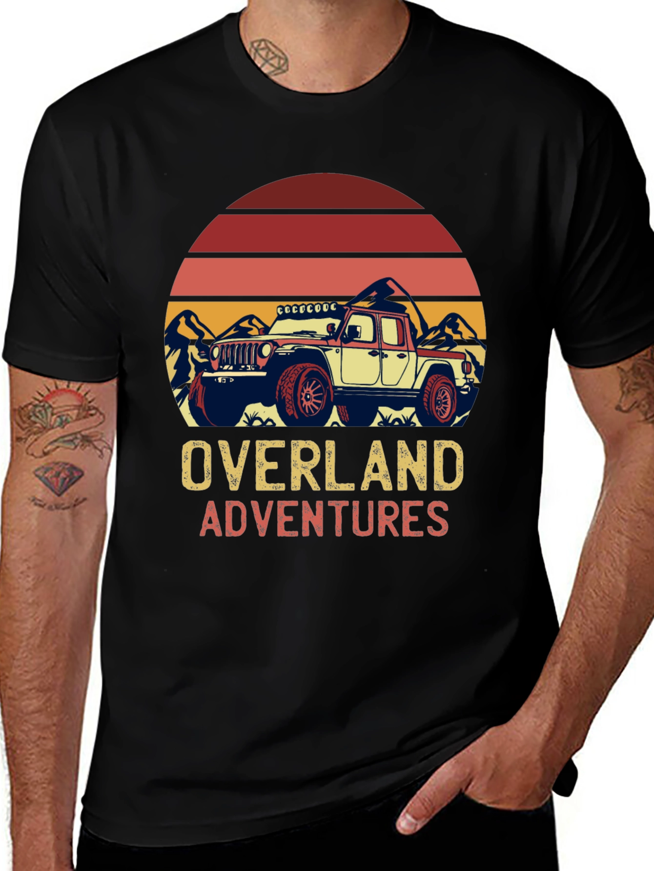Variant 7 of Overland Adventures Graphic T-Shirt