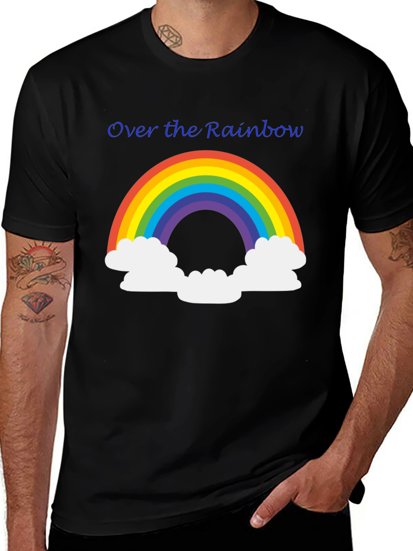 Variant 6 of Over the Rainbow Graphic T-Shirt