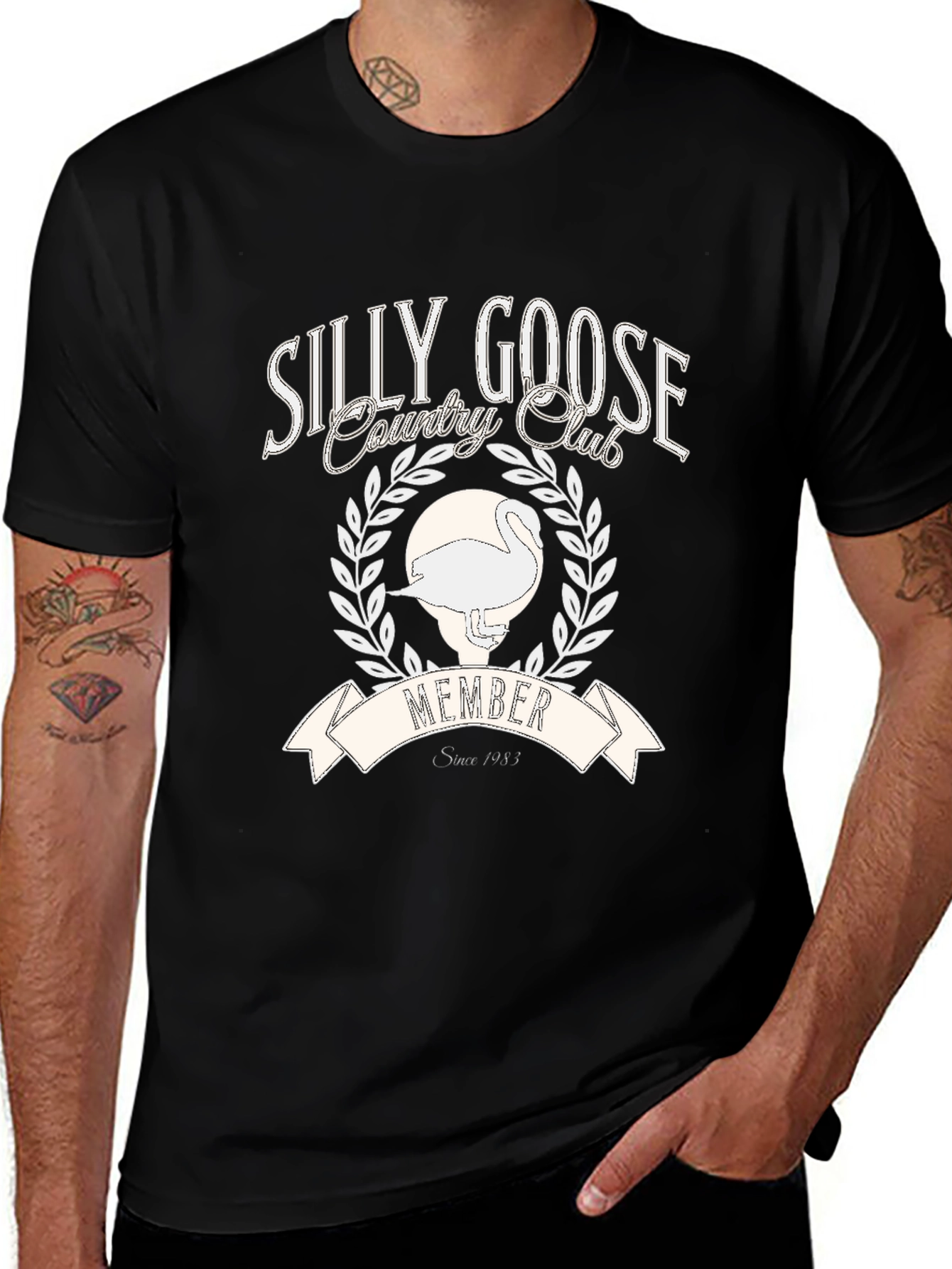 Silly Goose Country Club Graphic Tee
