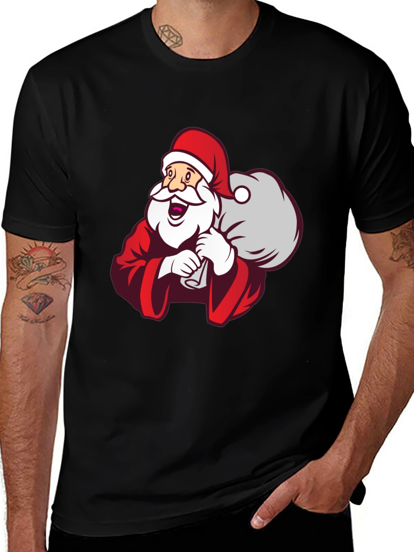 Festive Santa T-Shirt
