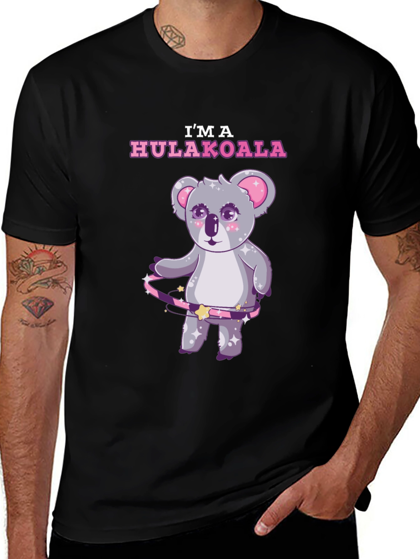 Variant 14 of Hula Koala Bear T-Shirt - Cute Cartoon Tee