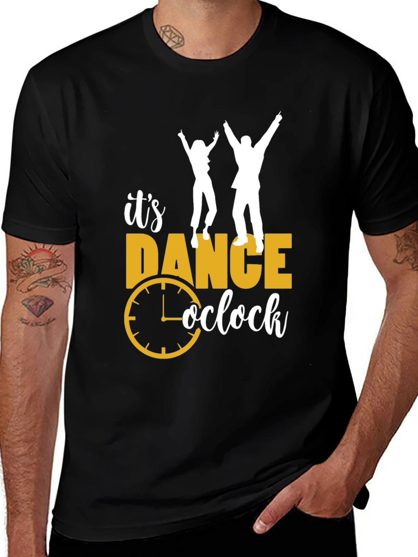 Variant 20 of It's Dance O'Clock Graphic Tee
