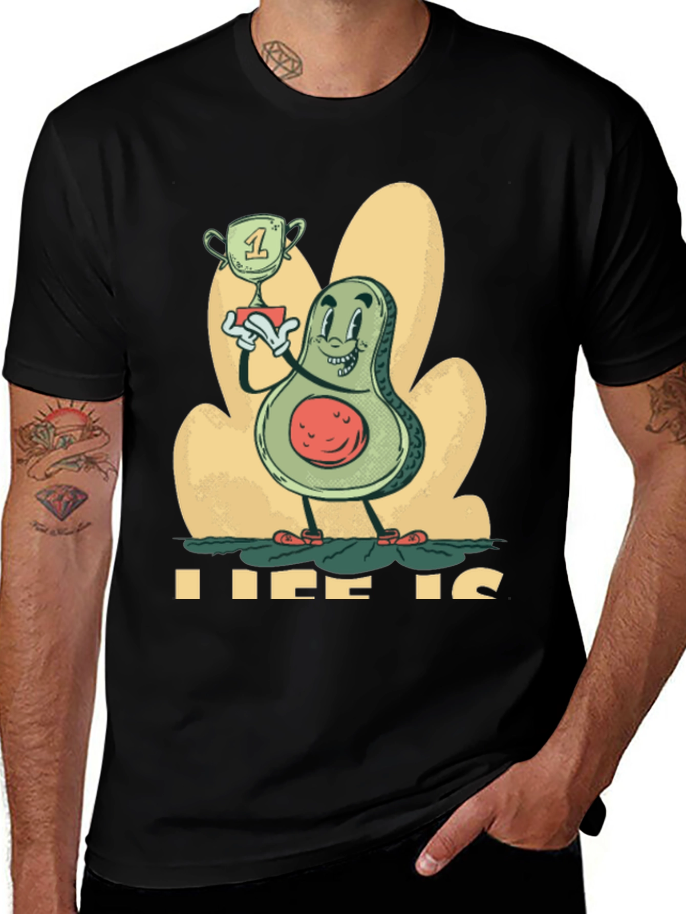 Variant 12 of Avocado Champion Graphic Tee