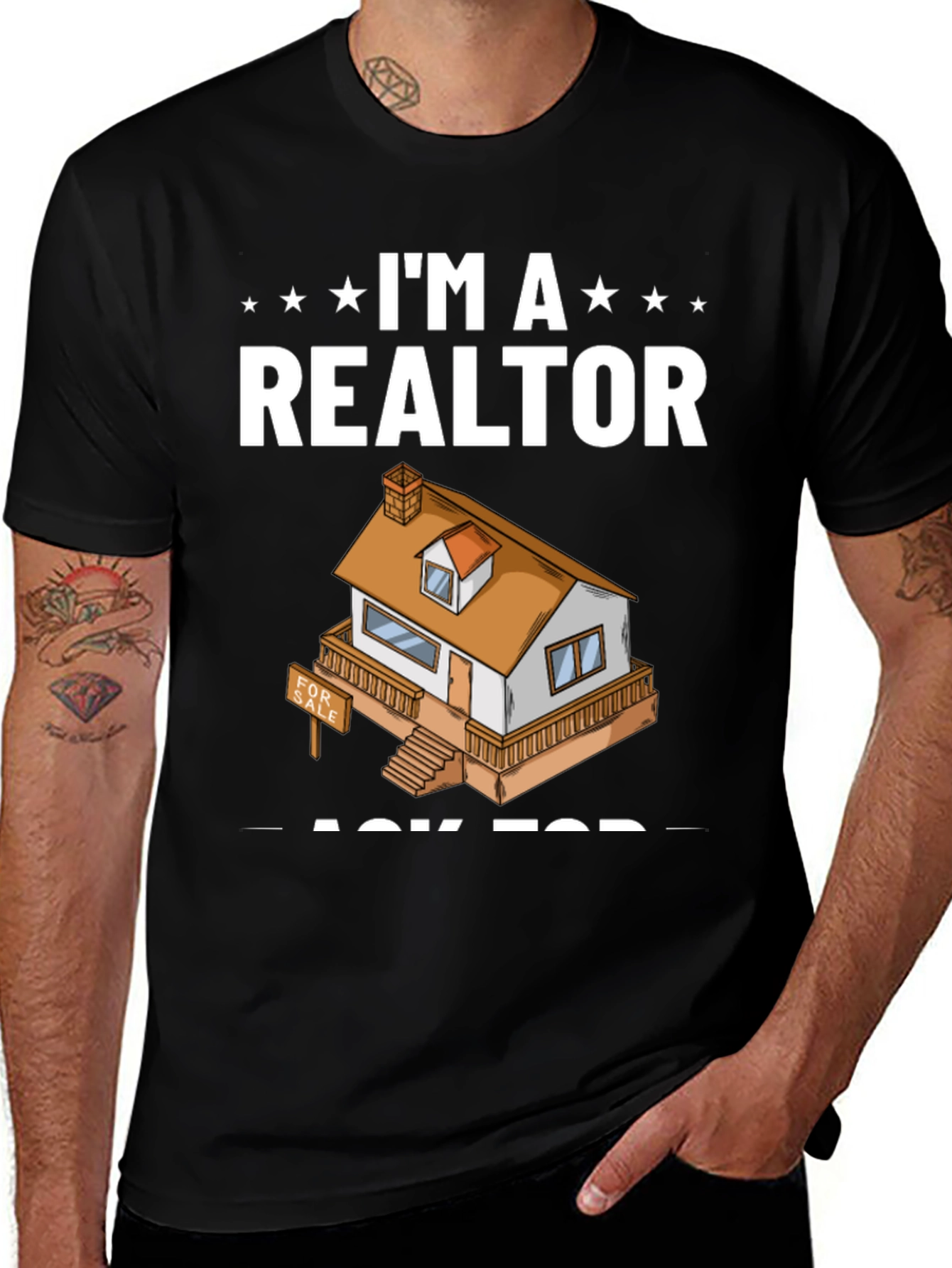Variant 8 of I'm a Realtor T-Shirt Funny Real Estate Agent Tee