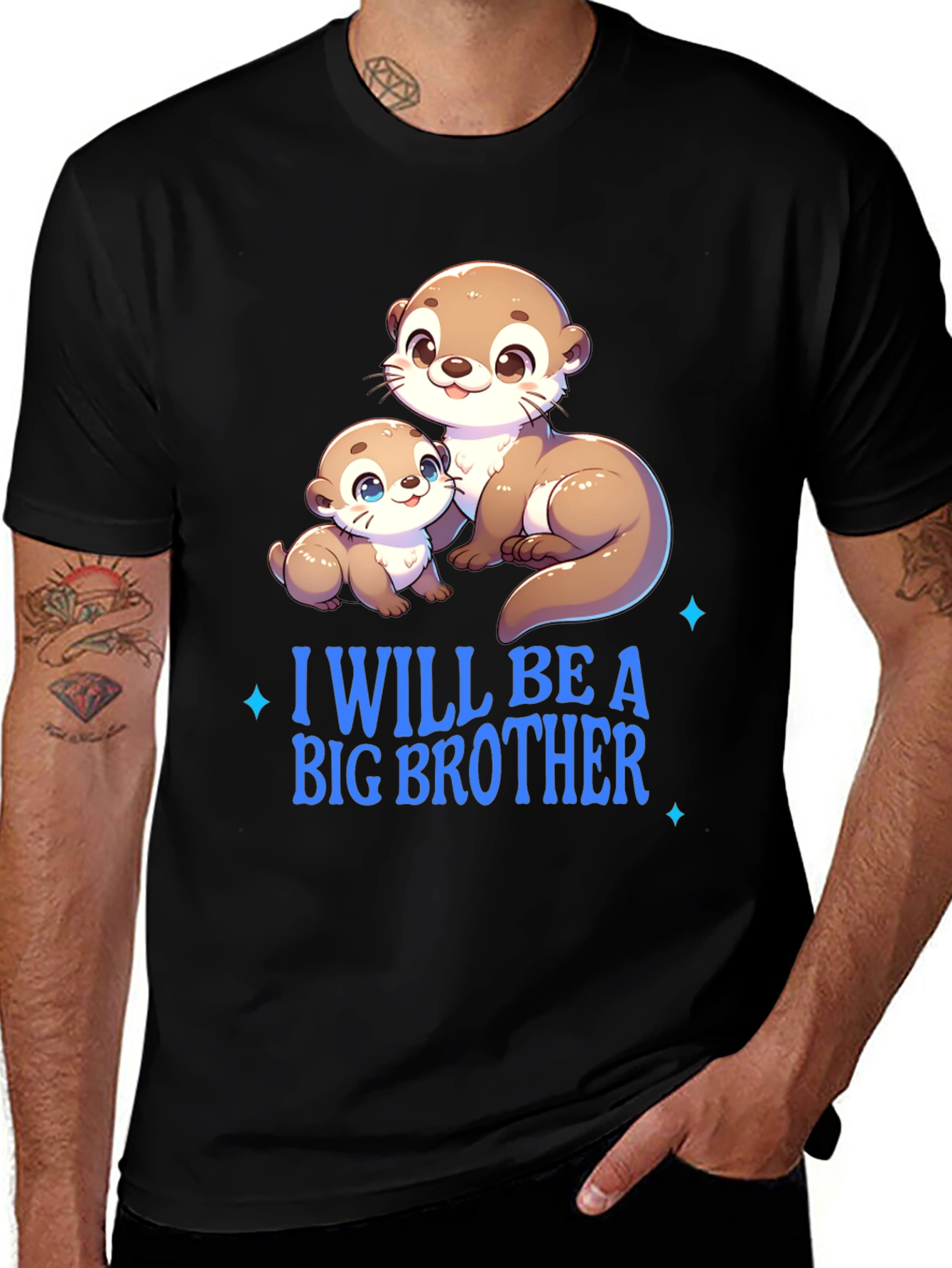 I Will Be A Big Brother Otter T-Shirt