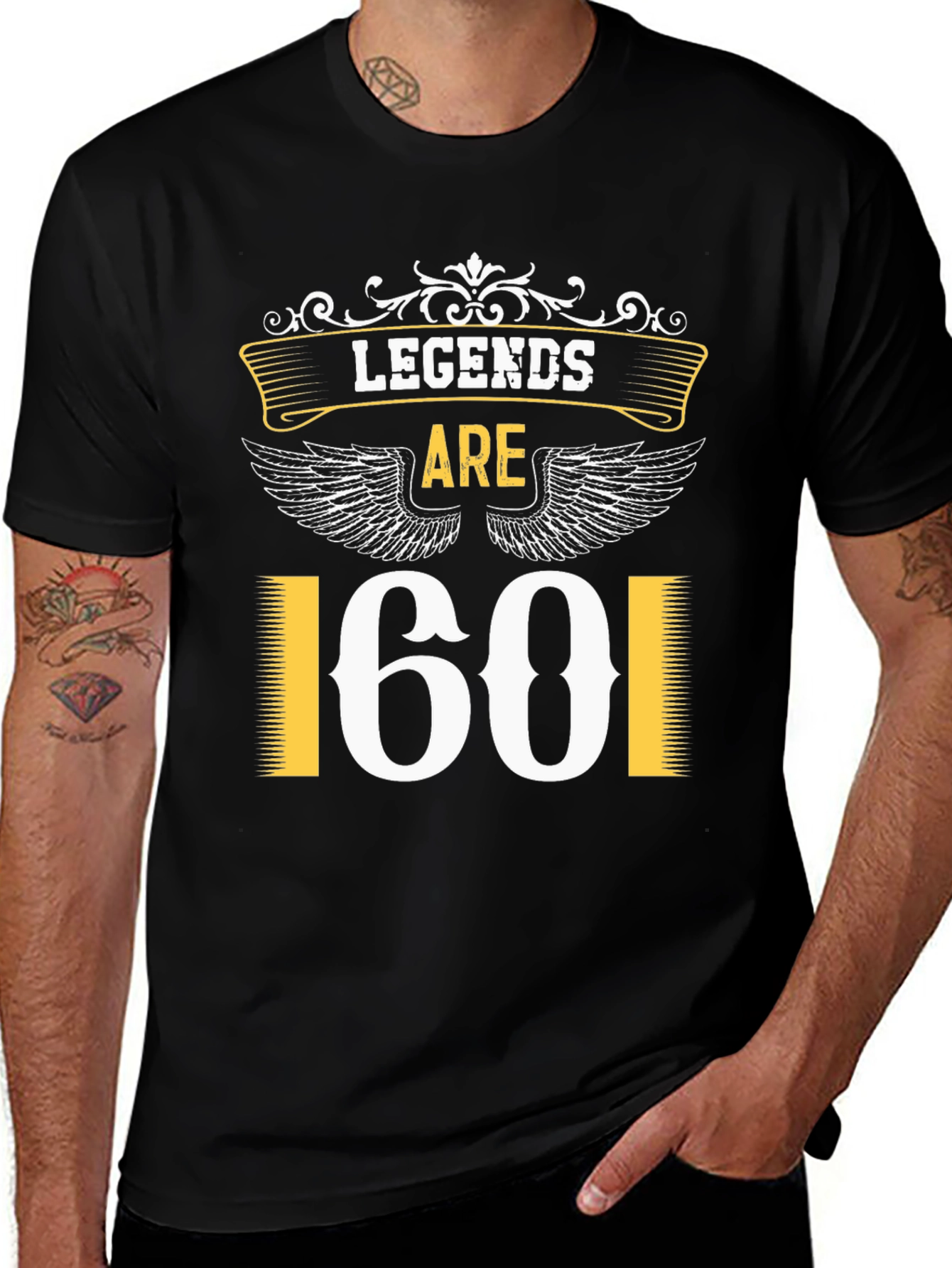 Variant 23 of Legends are 60 Birthday T-Shirt