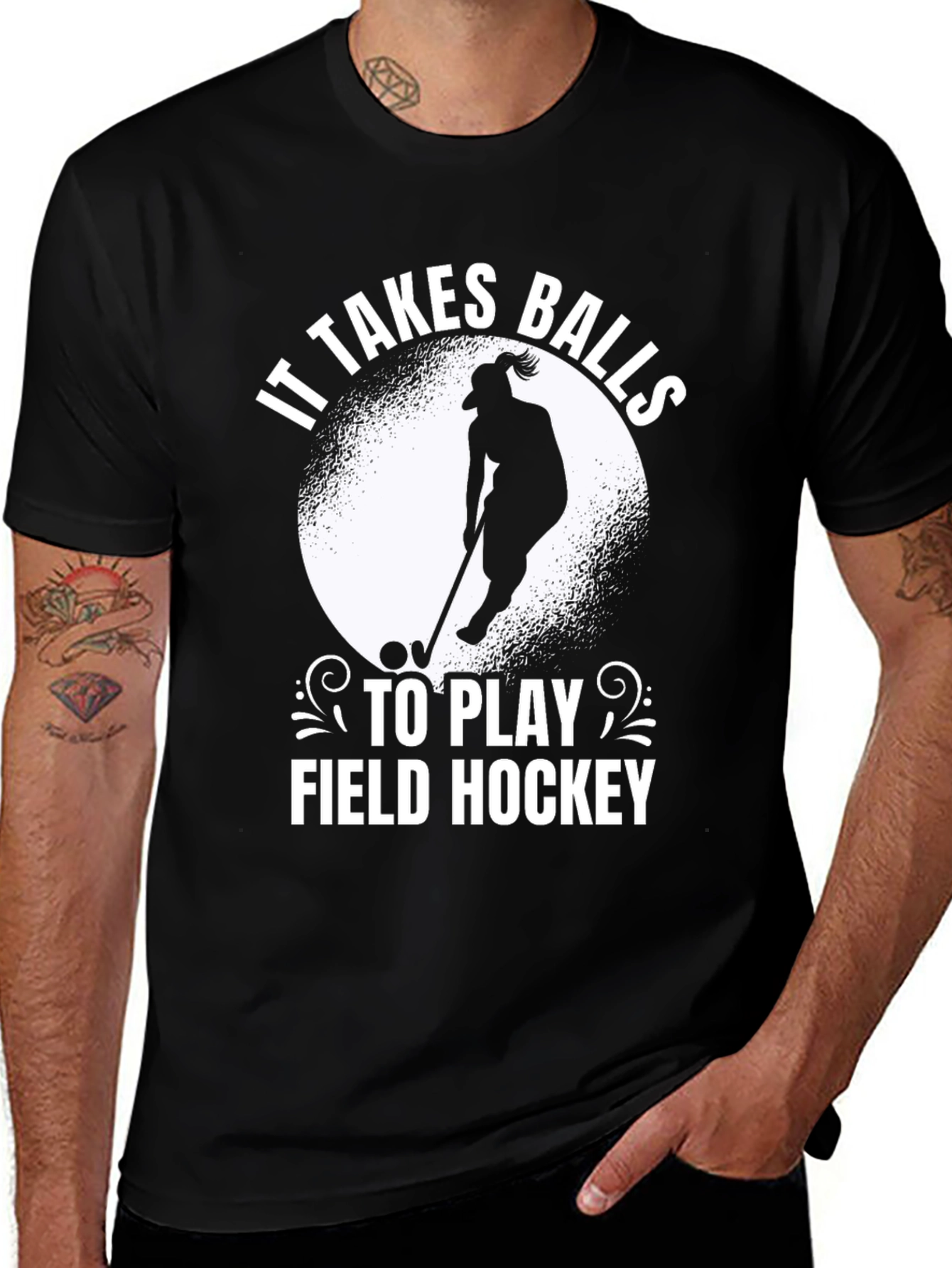 Variant 30 of Field Hockey Balls Graphic T-Shirt