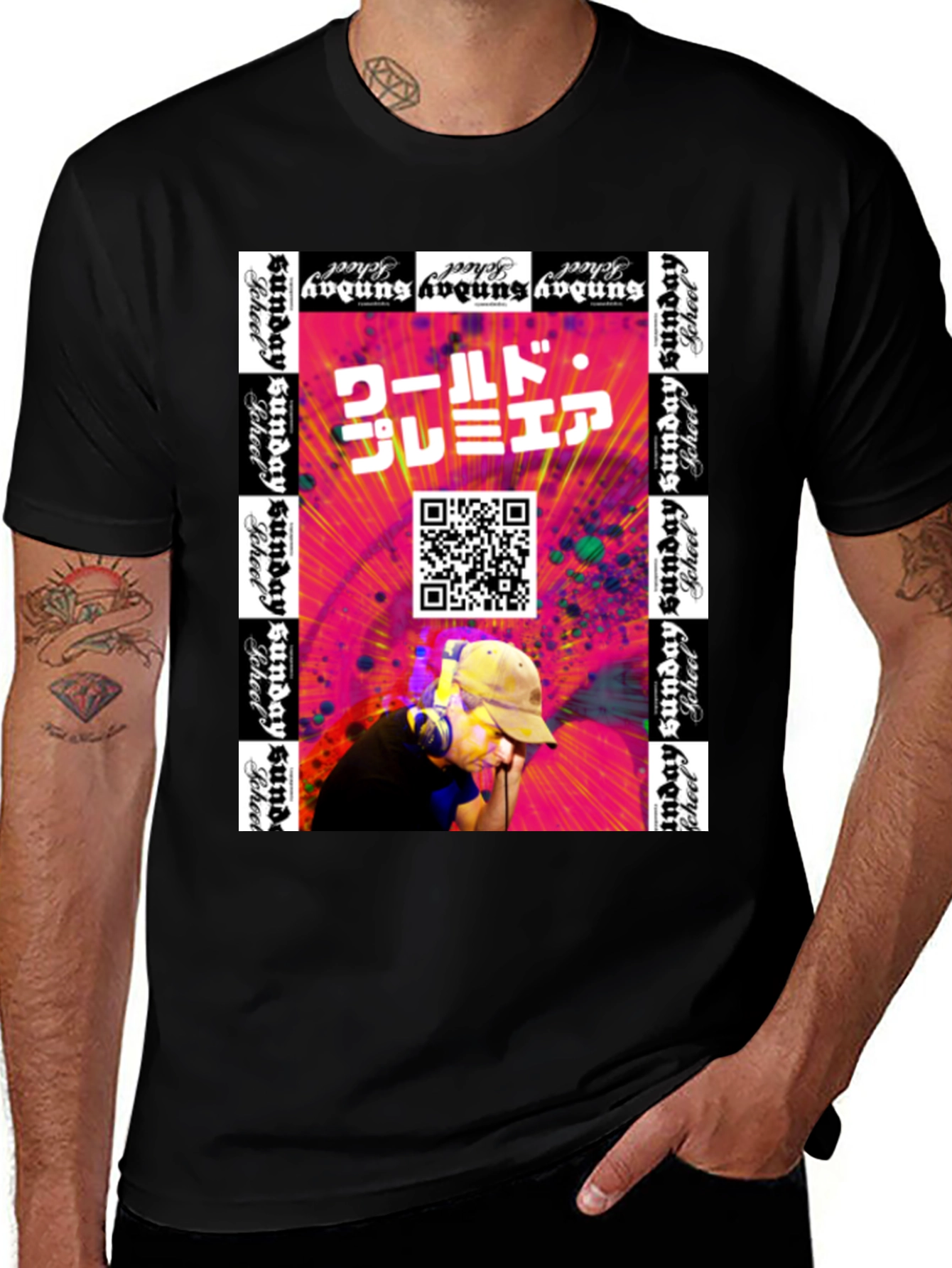 Graphic Print T-Shirt: Sunday School