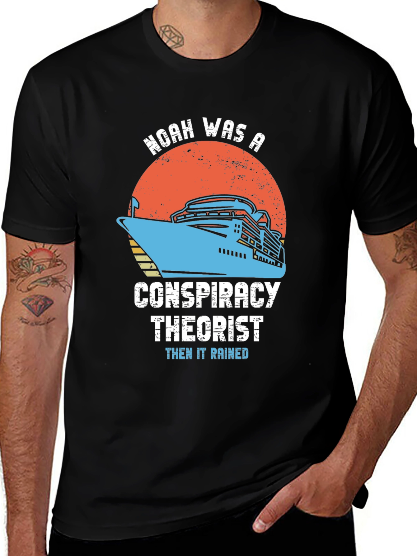 Noah Conspiracy Theorist Cruise T-Shirt