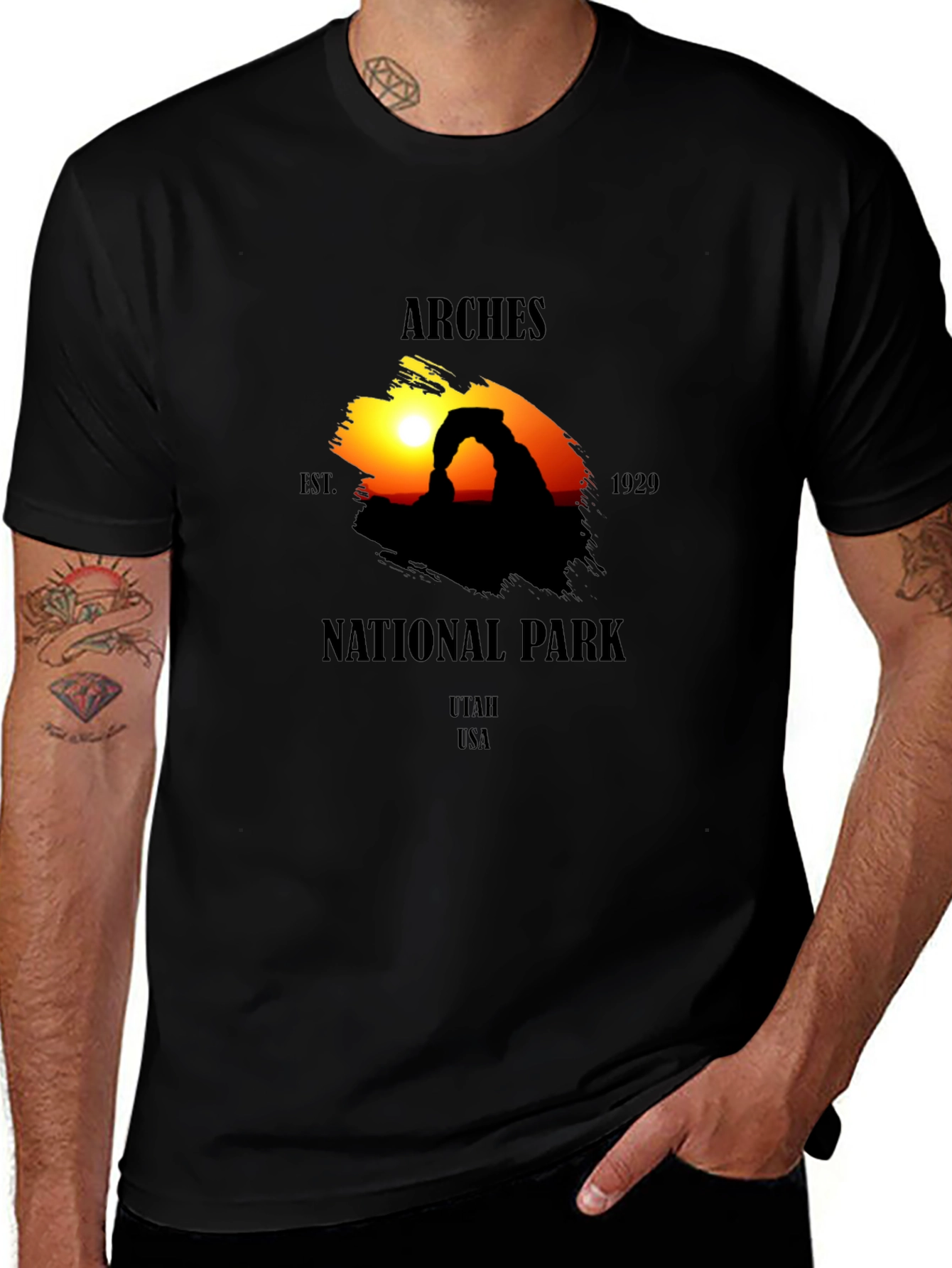 Arches National Park Graphic T-Shirt