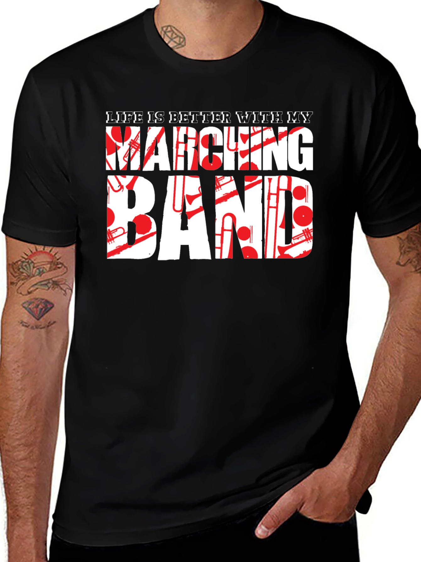 Variant 9 of Marching Band T-Shirt
