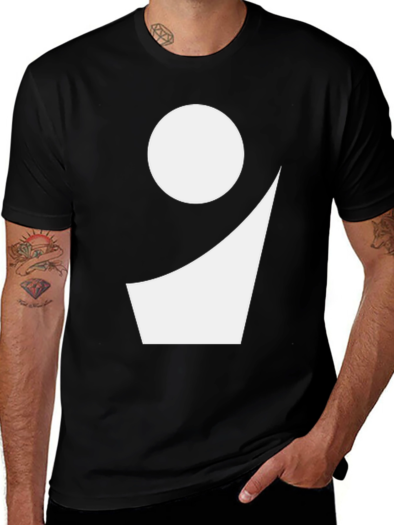 Variant 19 of Modern Geometric Graphic T-Shirt