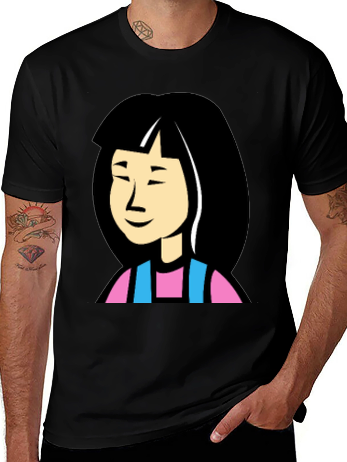 Kim Possible T-Shirt - Black Cartoon Graphic Tee