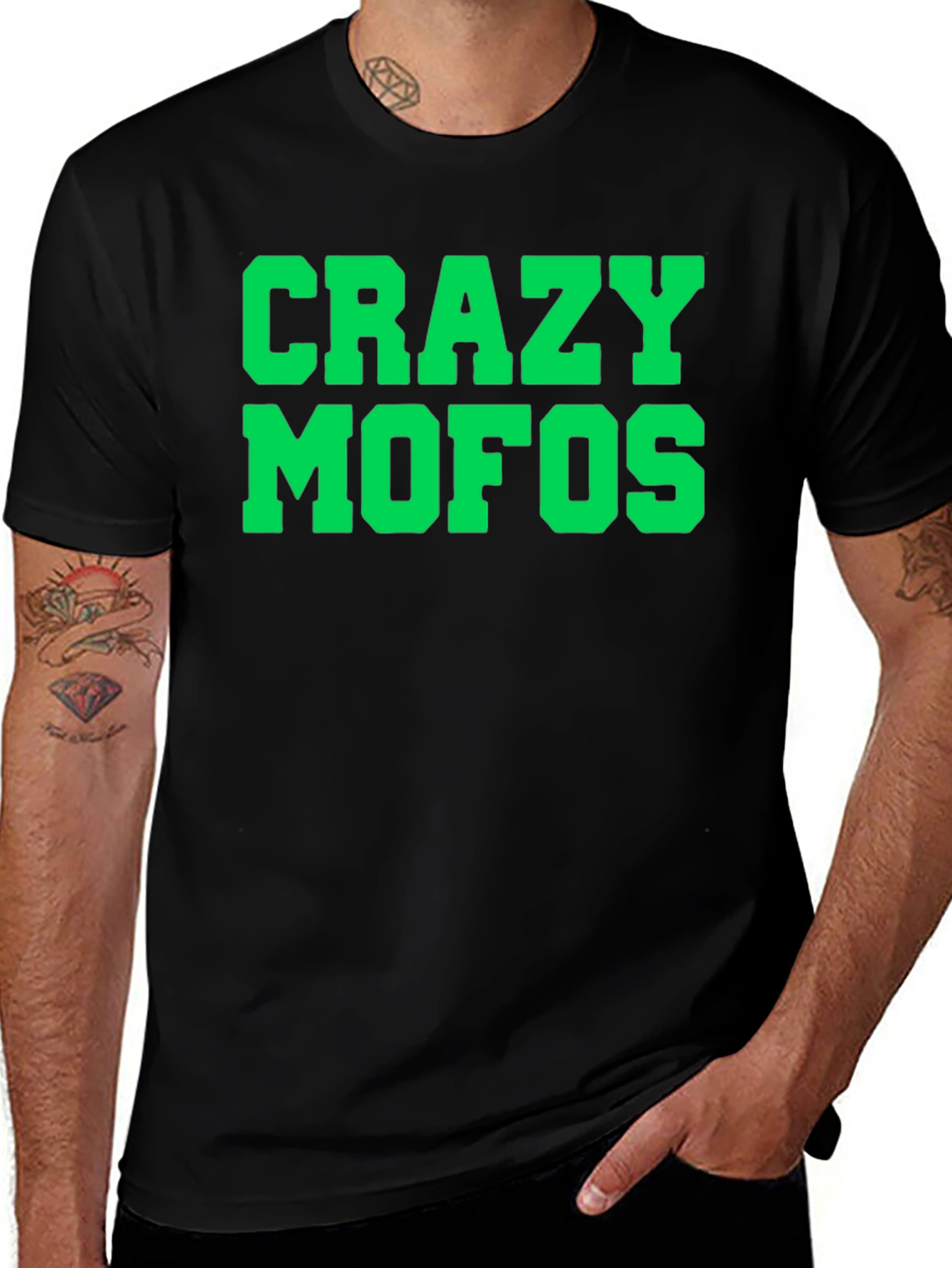Variant 12 of Crazy Mofos Graphic Tee - Bold Statement T-Shirt