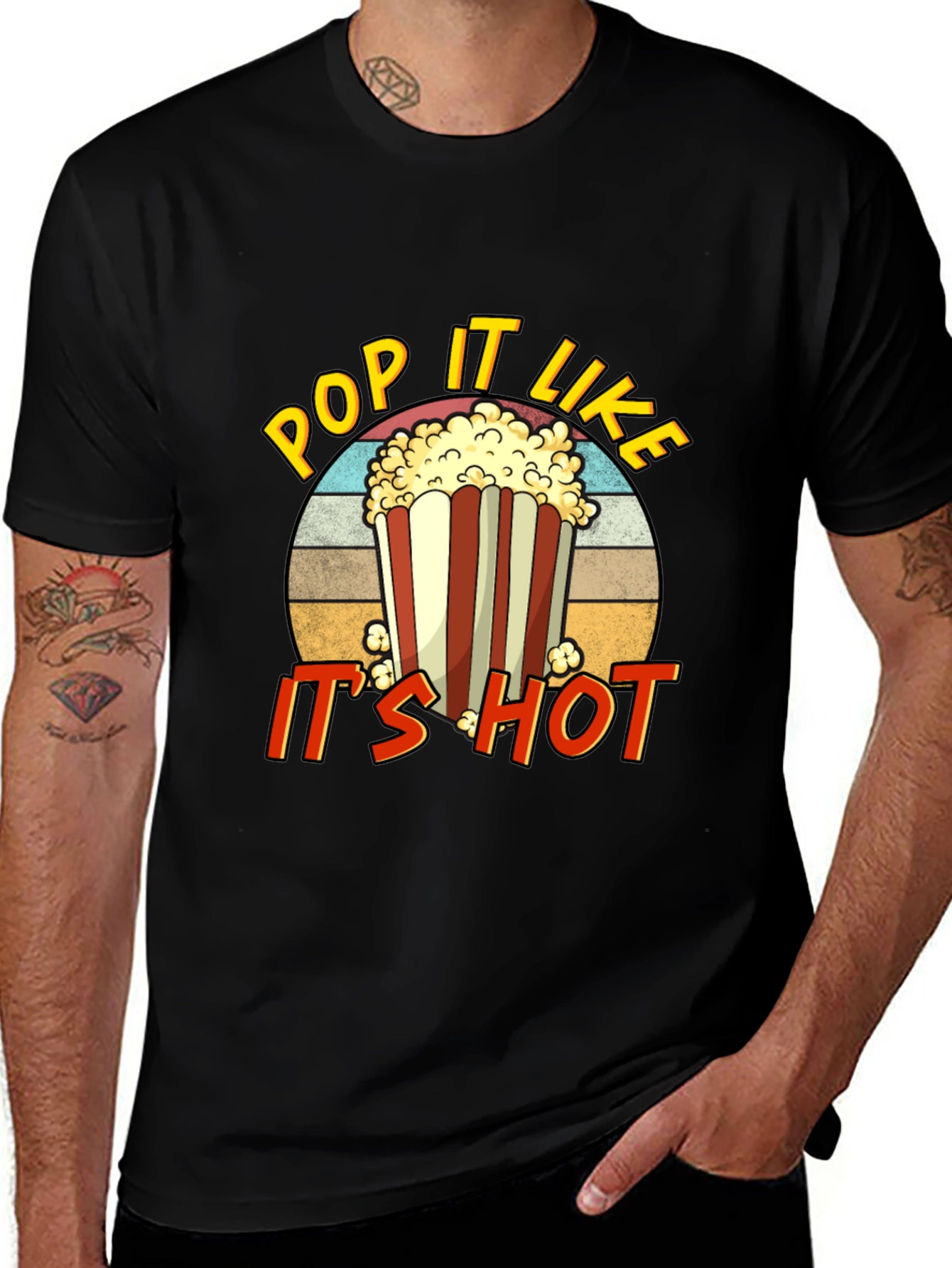 Variant 8 of Pop It Like It's Hot Graphic T-Shirt