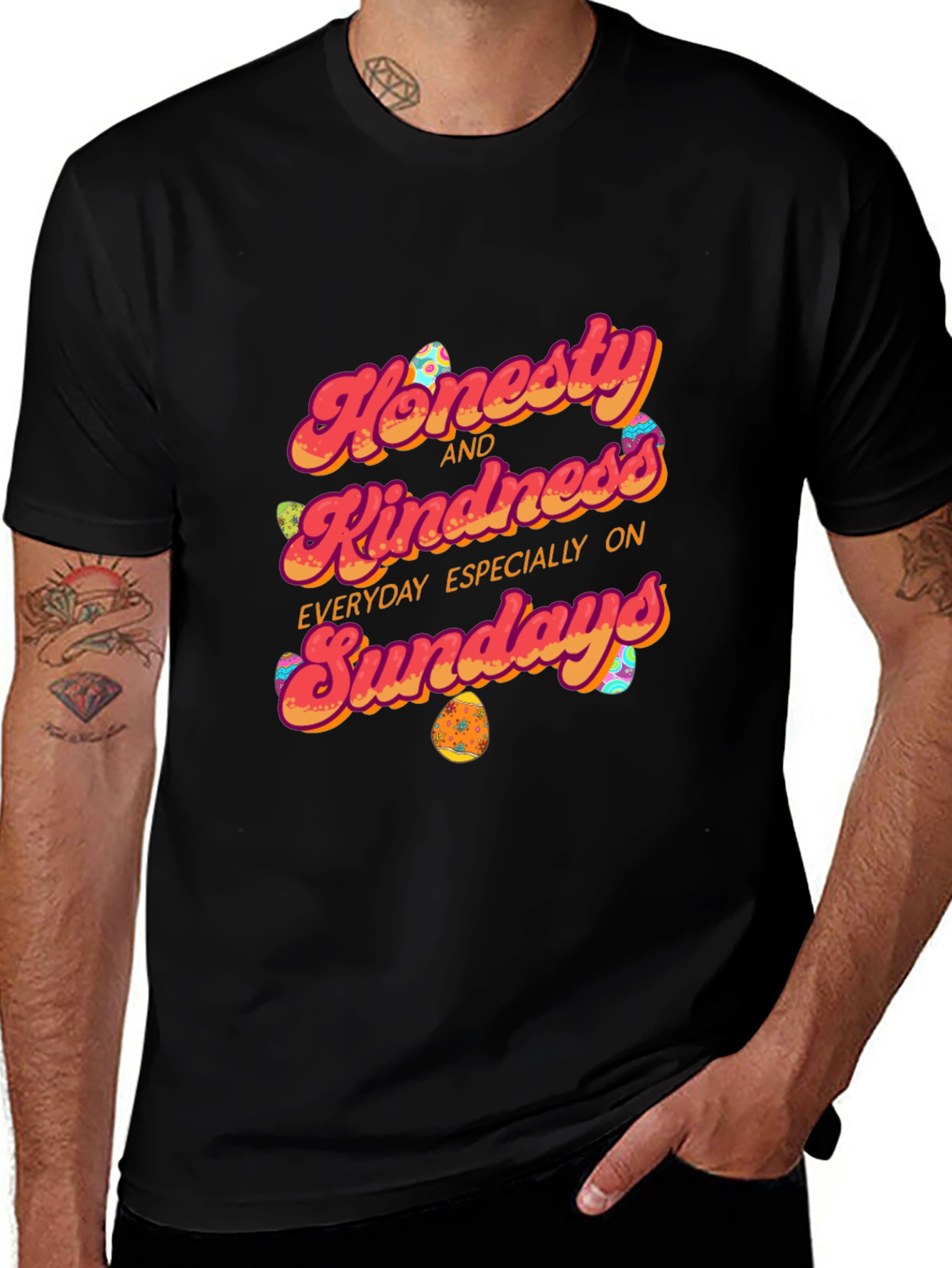 Variant 28 of Honesty Kindness Everyday on Sundays T-Shirt
