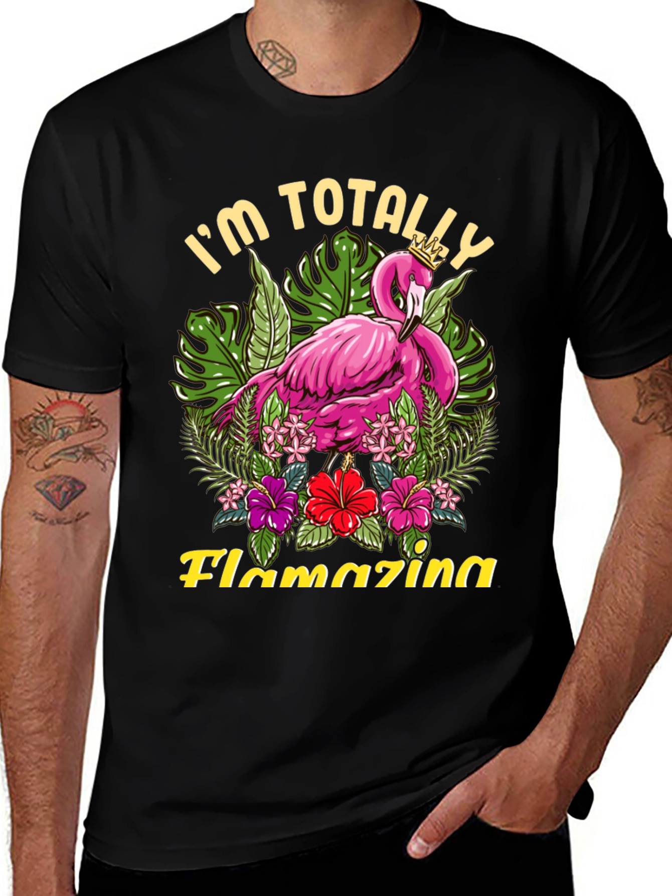 Variant 2 of Flamazing Flamingo T-Shirt