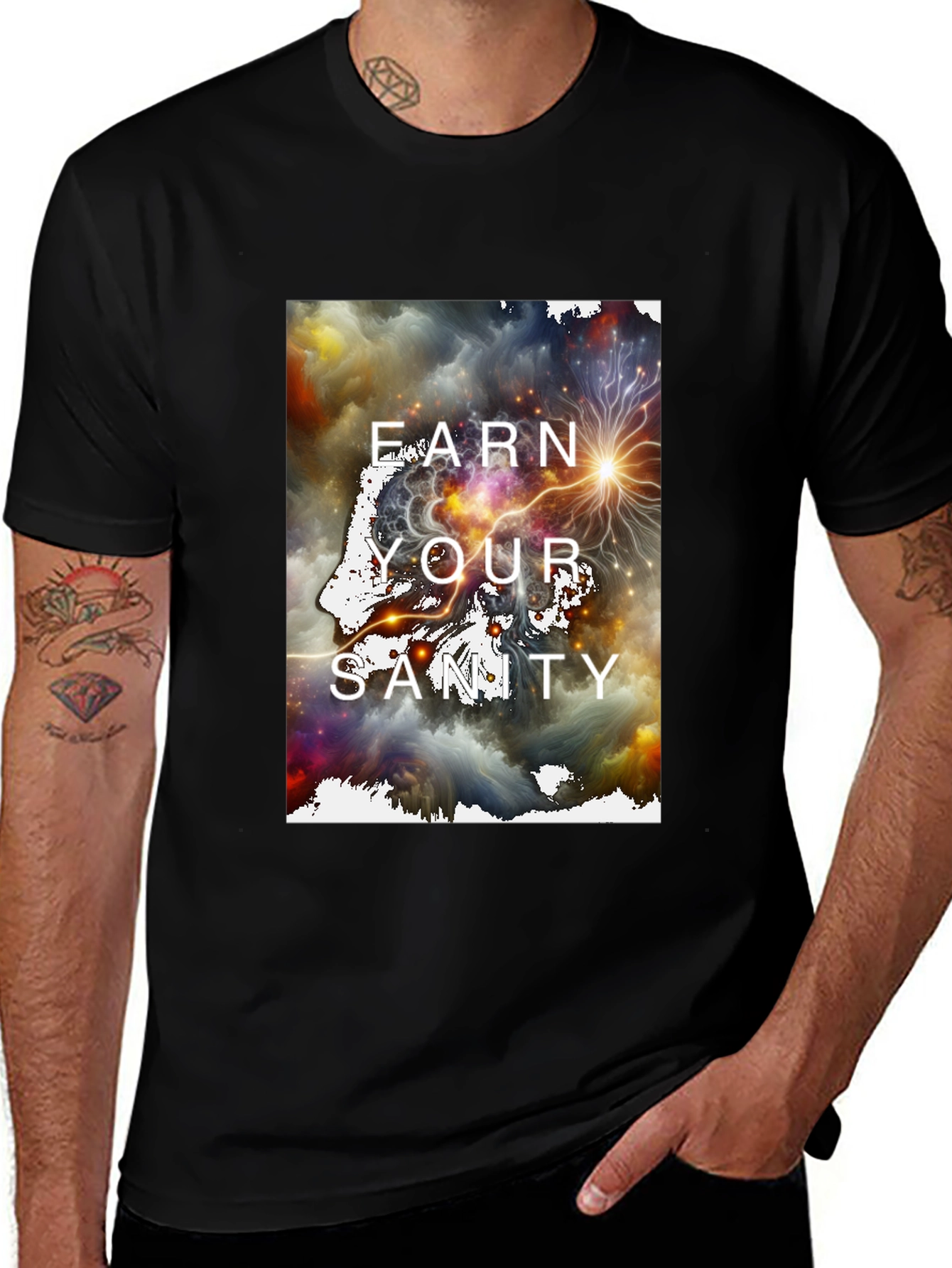 Variant 16 of Earn Your Sanity Graphic T-Shirt